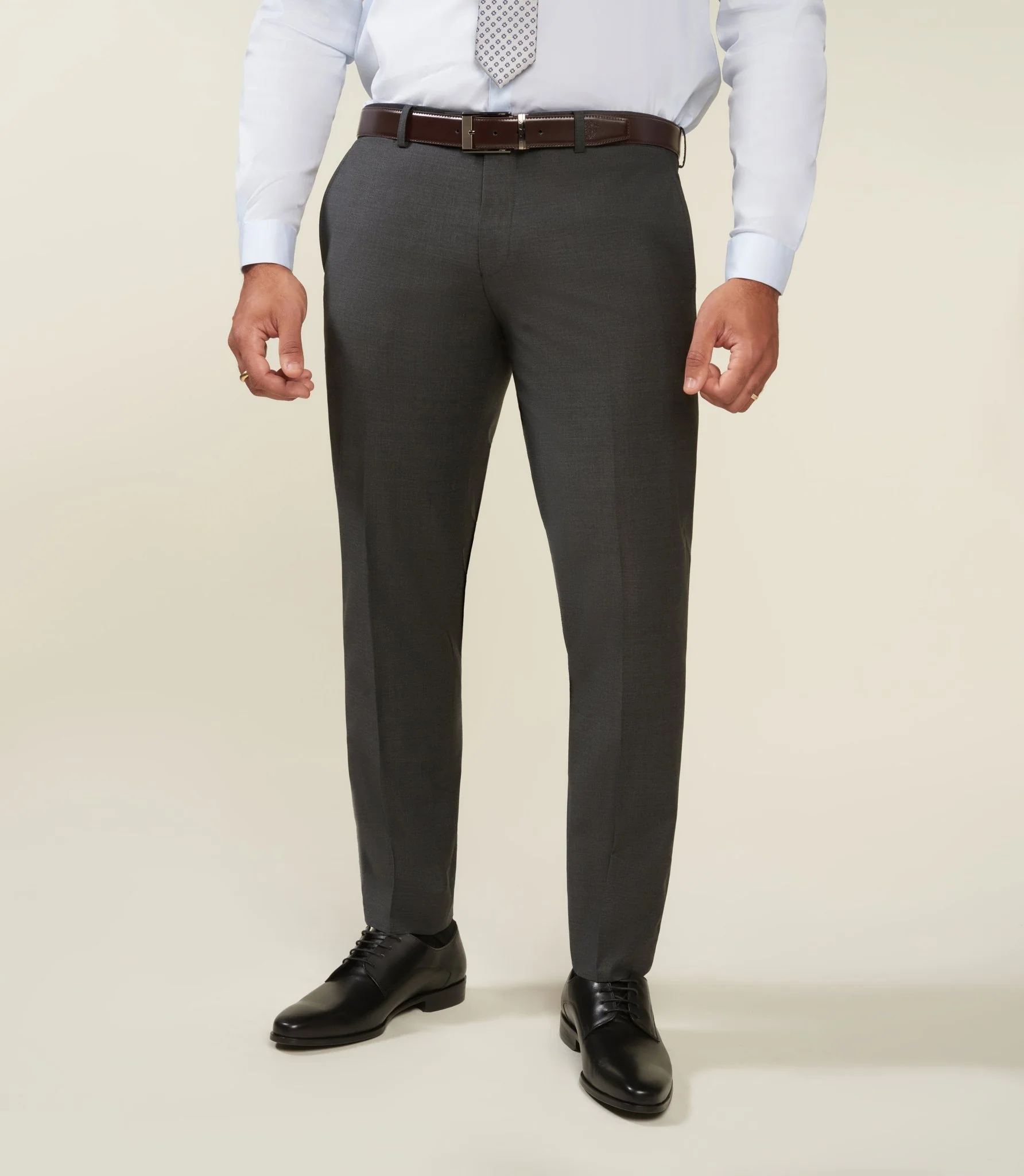 Pantalon ville en laine gris anthracite LIMONEBT