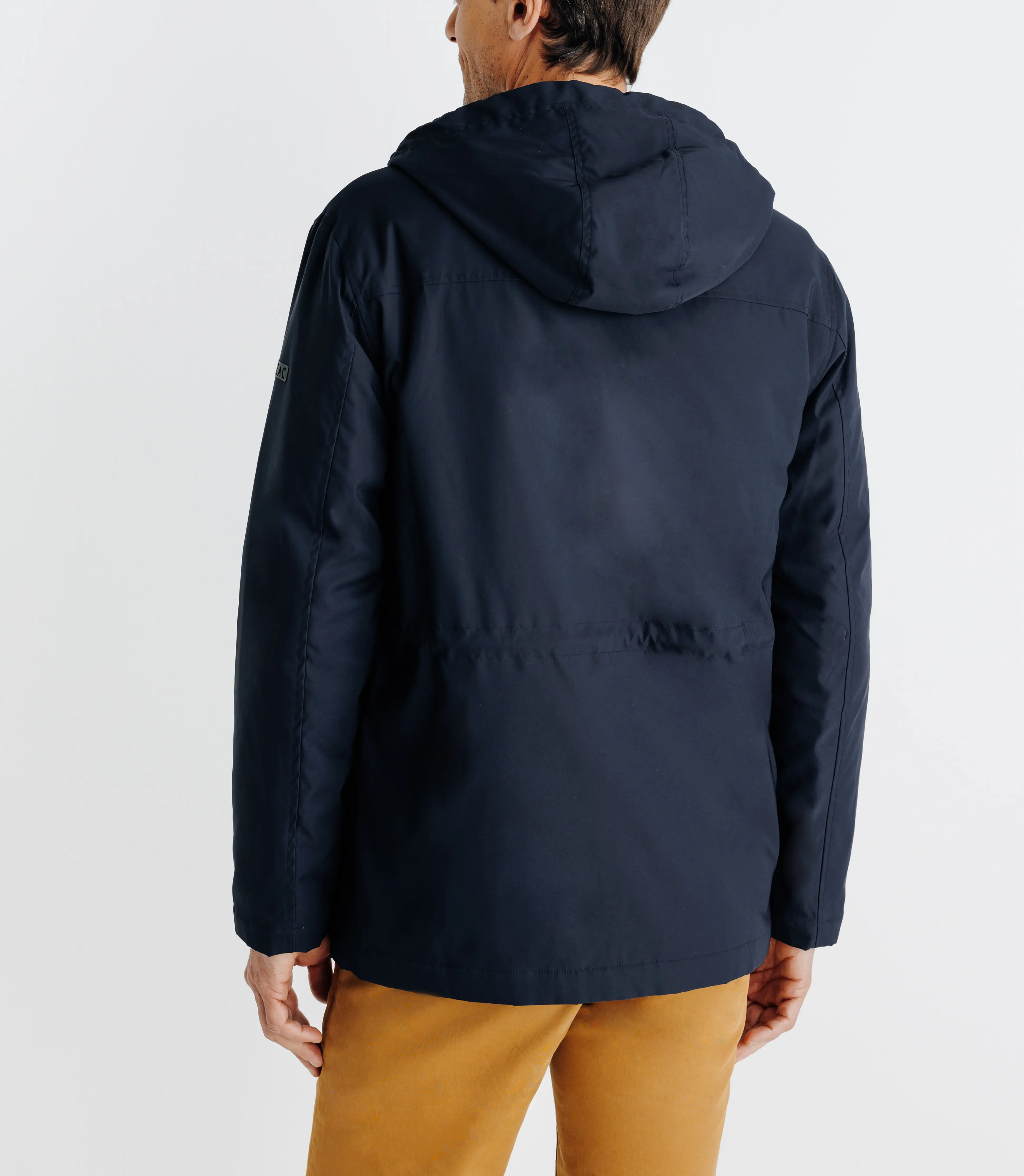Parka avec capuche marine - Image 2