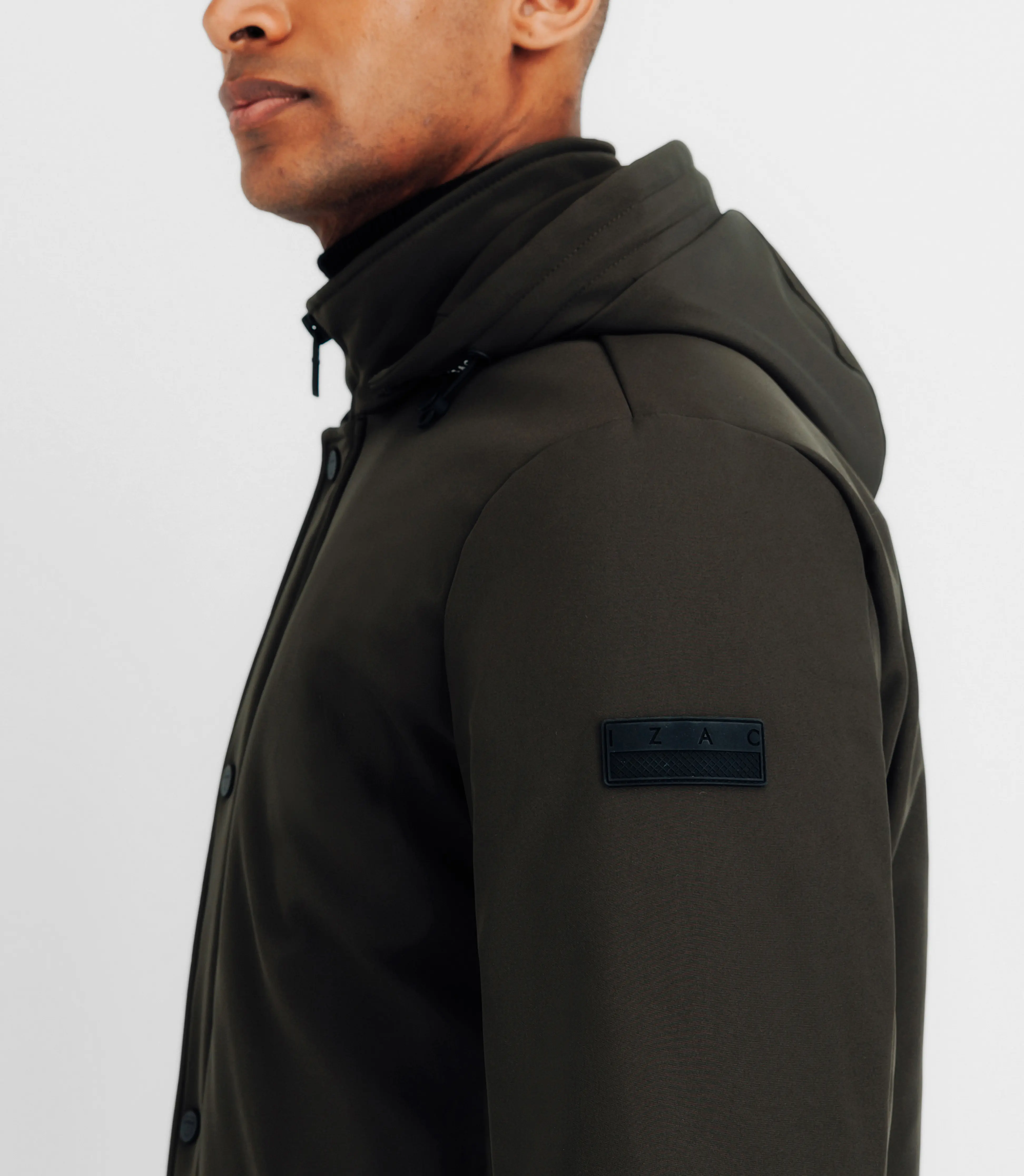Parka avec patch kaki - Image 2
