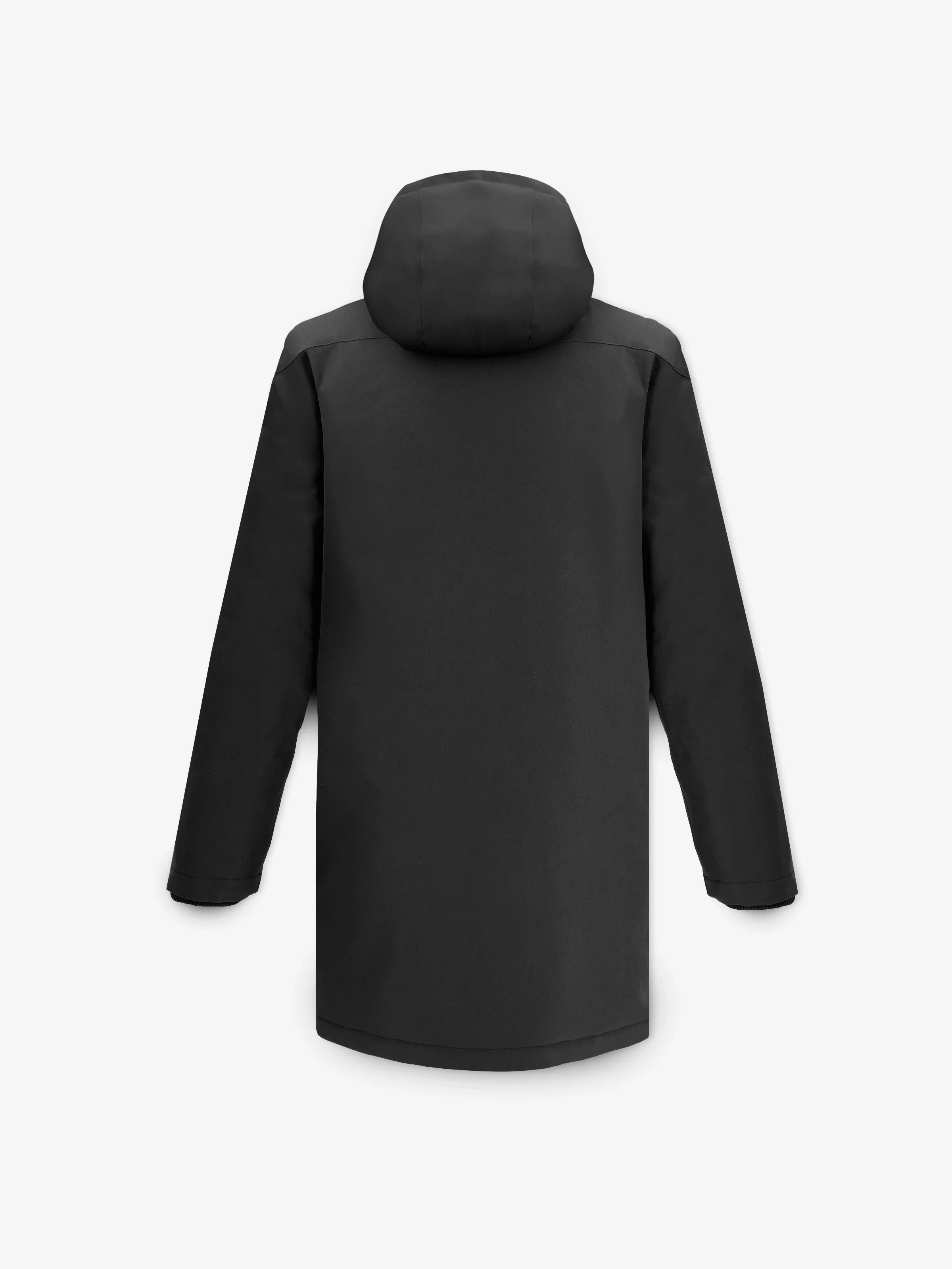 Parka longue noire - Image 4
