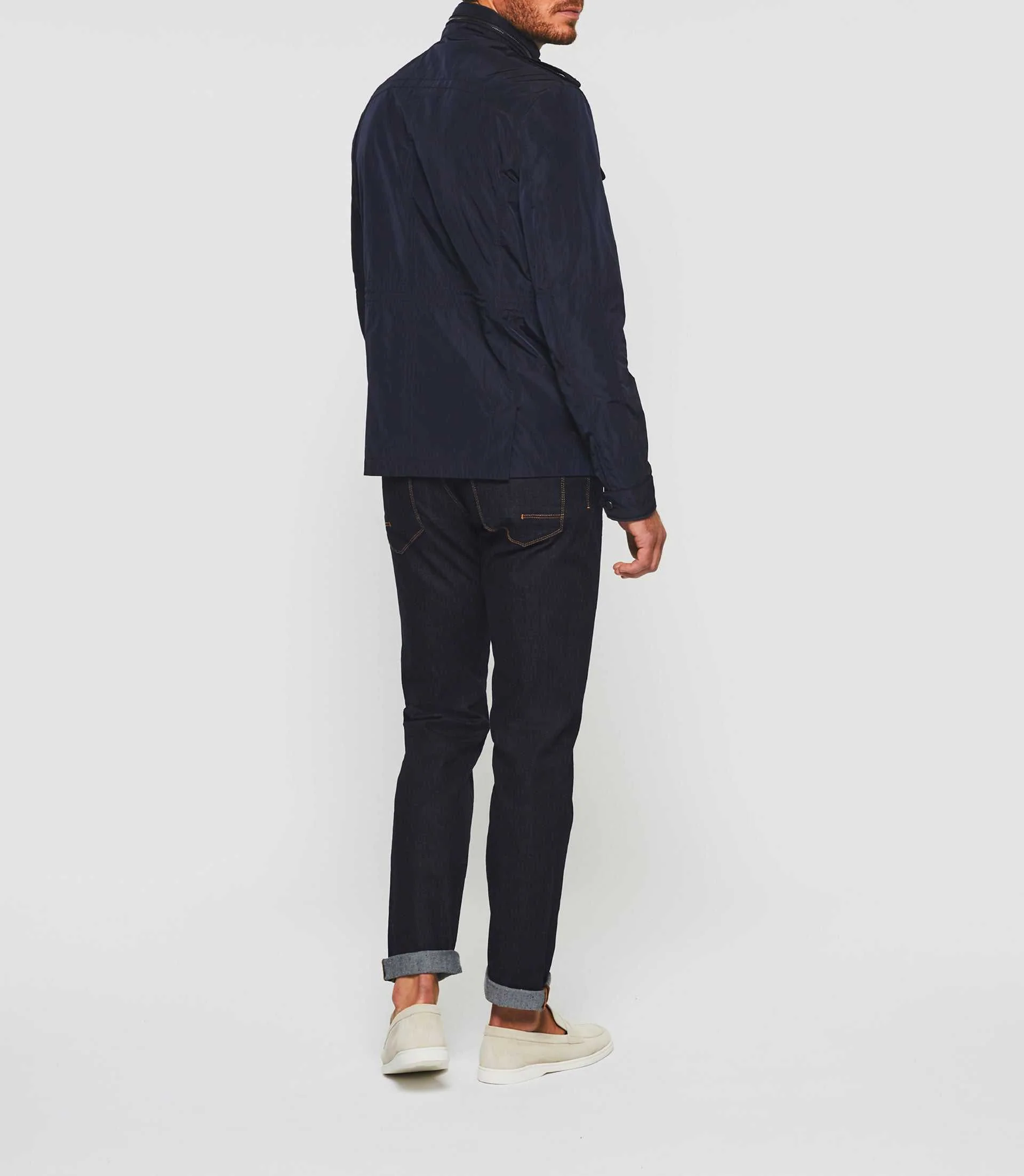 Parka à poches marine "Rudi" - Image 8