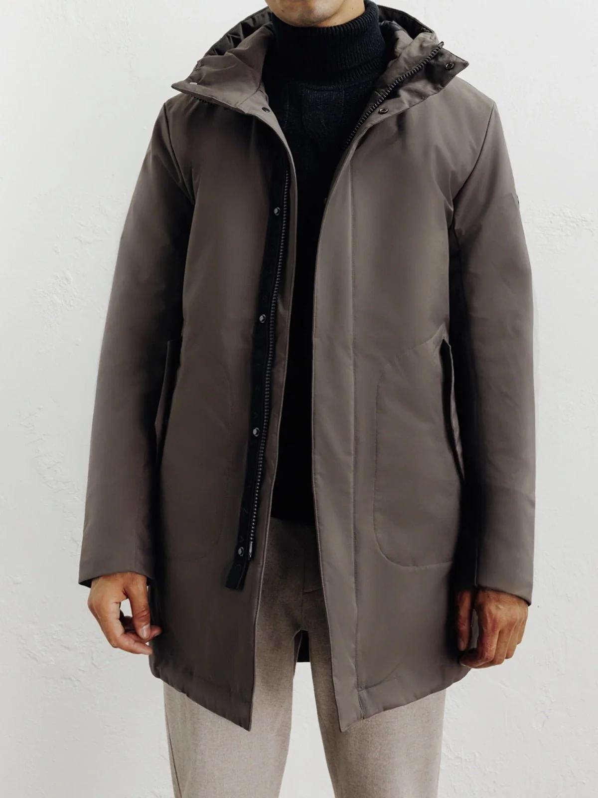 Parka sport taupe