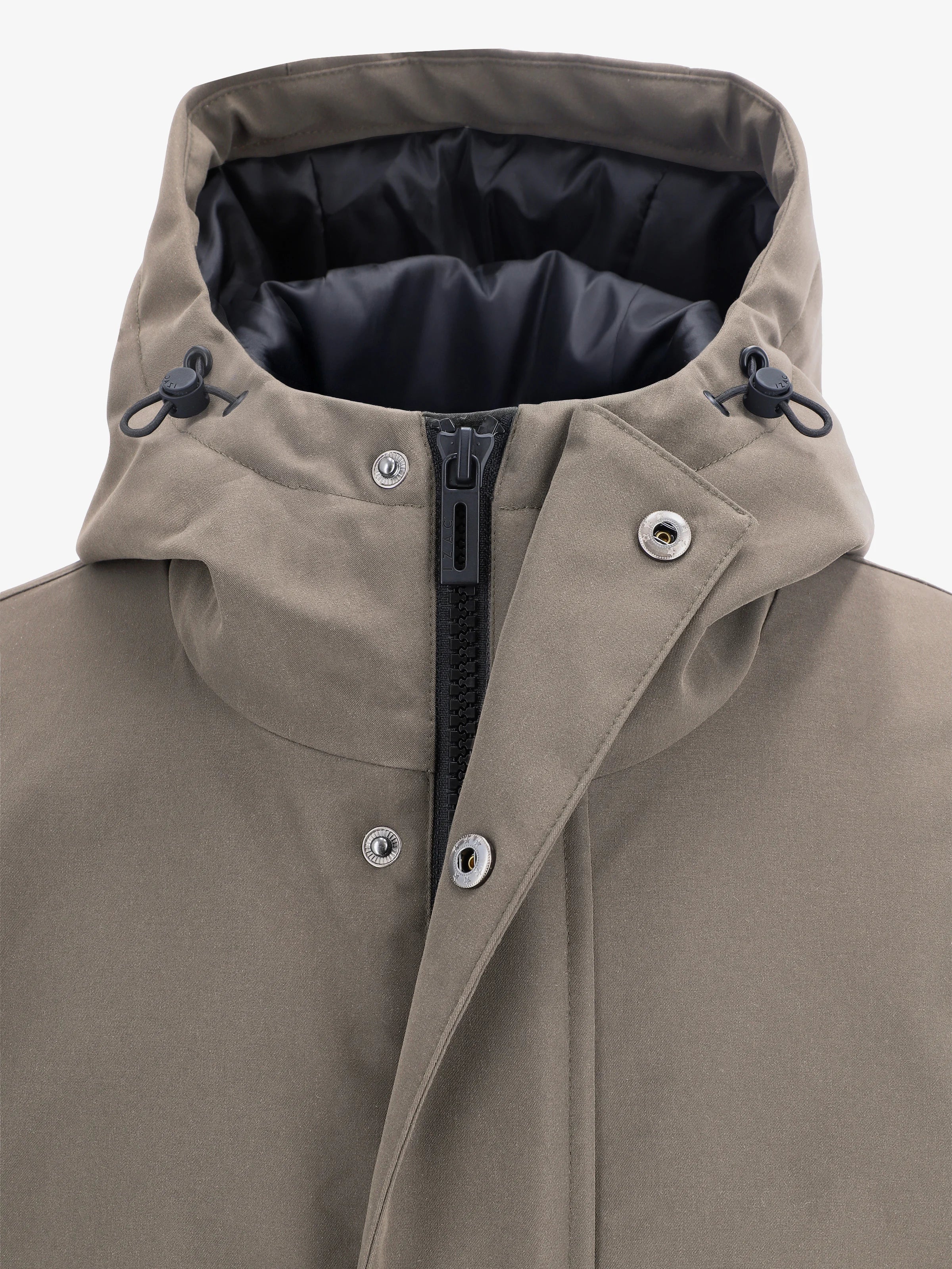 Parka longue taupe - Image 3