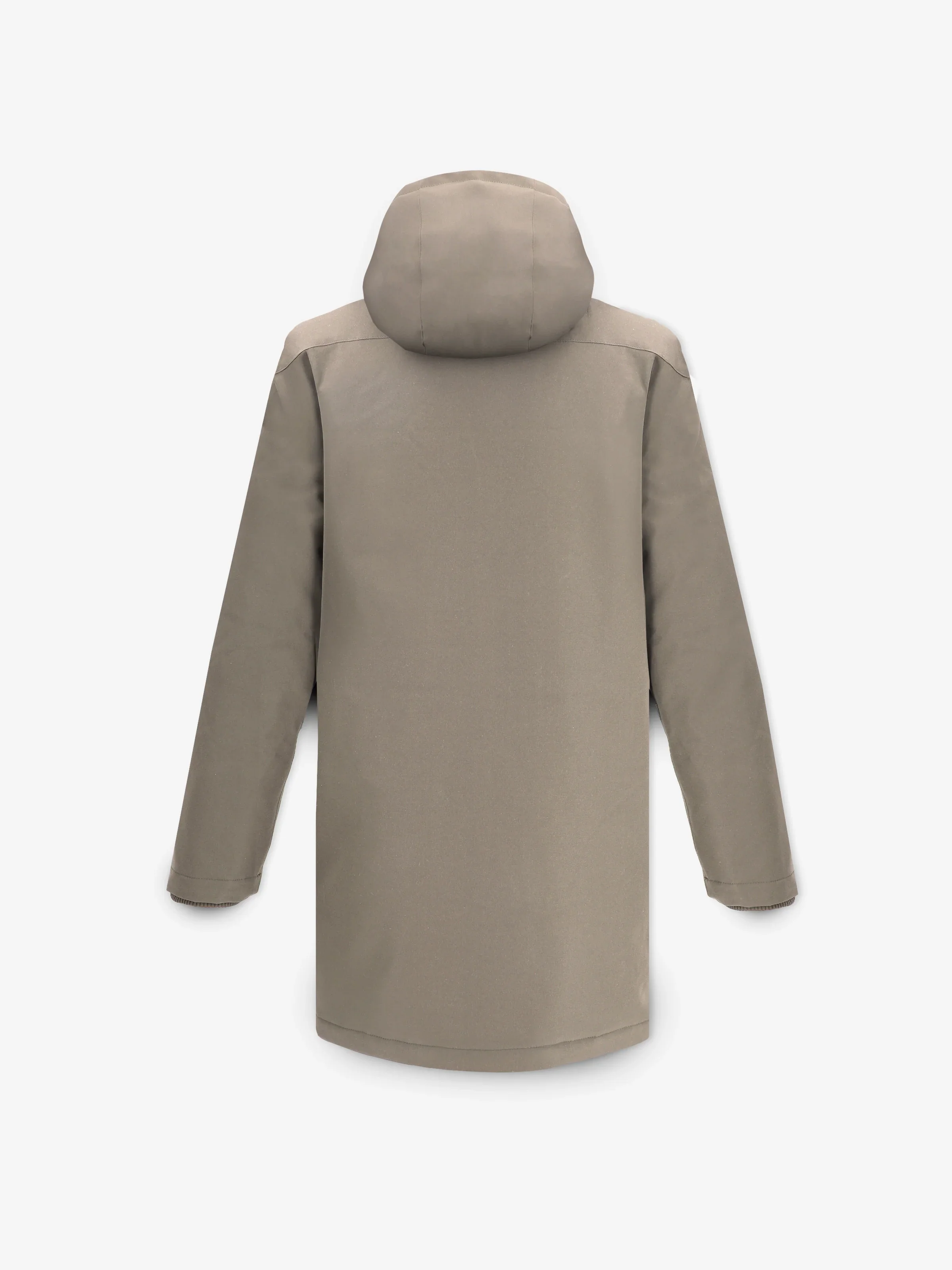 Parka longue taupe - Image 4