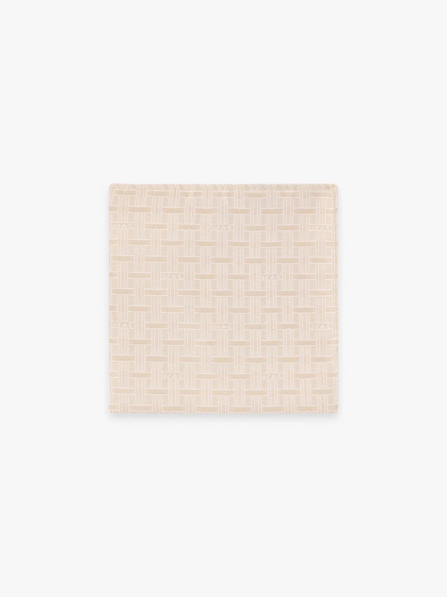 Pochette fantaisie beige
