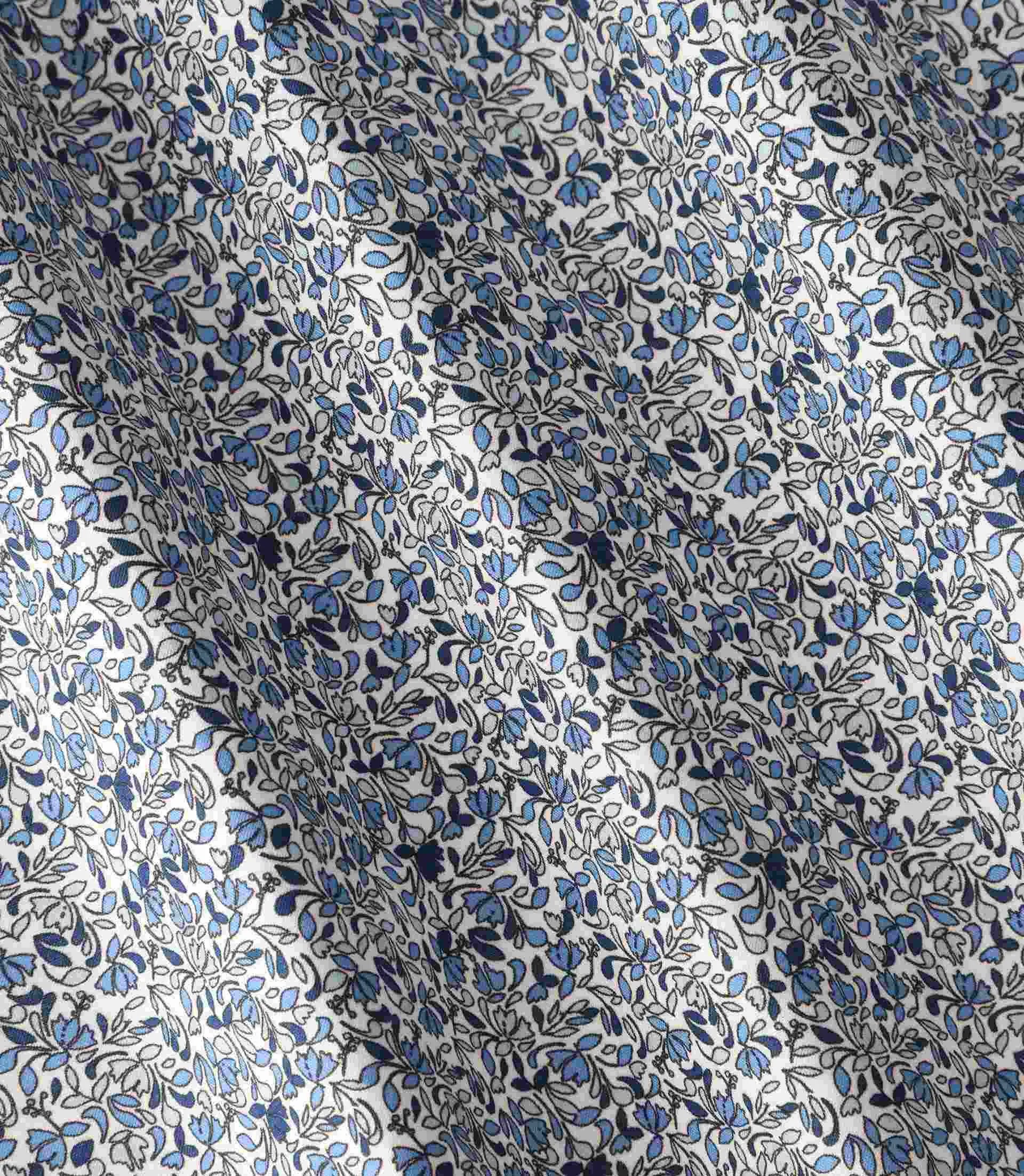 Pochette fantaisie bleue - Image 2