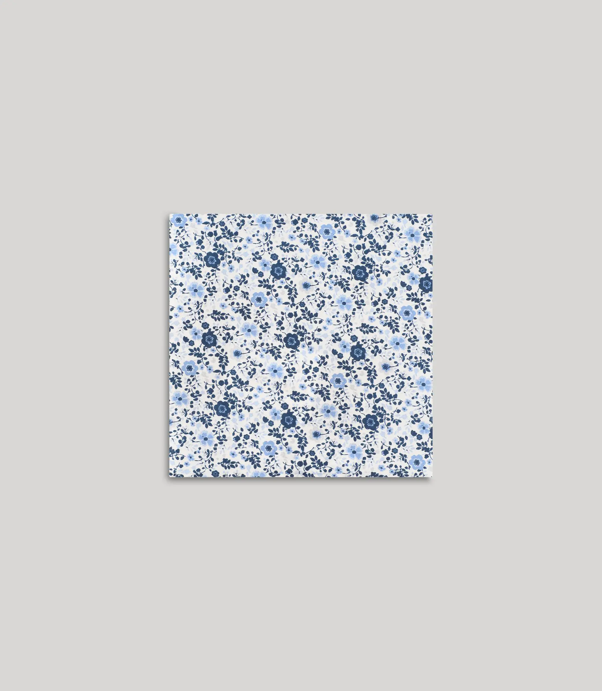 Pochette fantaisie bleue
