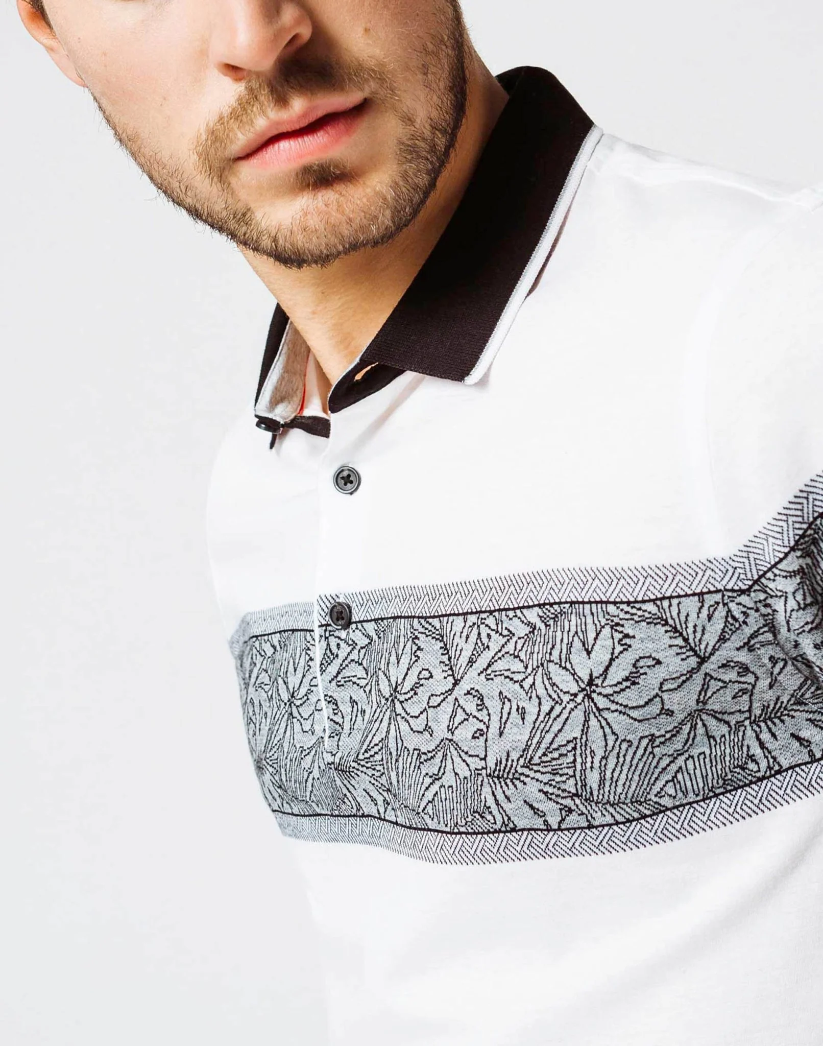 Polo Blanc Floral - Image 2