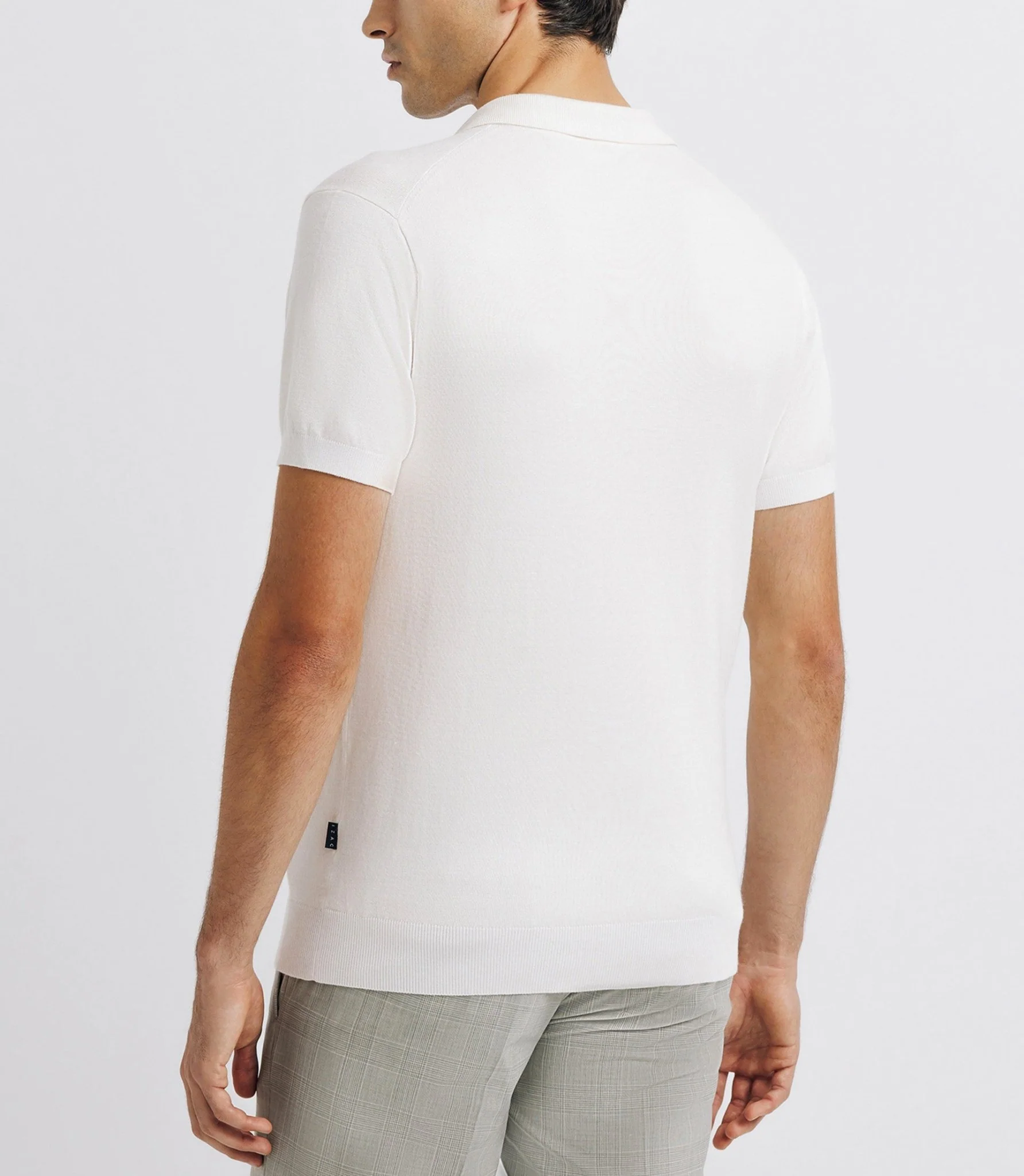 Polo en maille écru - Image 2