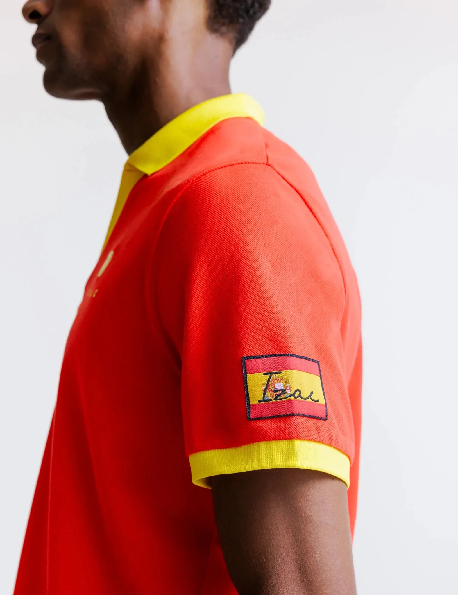 Polo rouge piqué - Espagne - Image 5