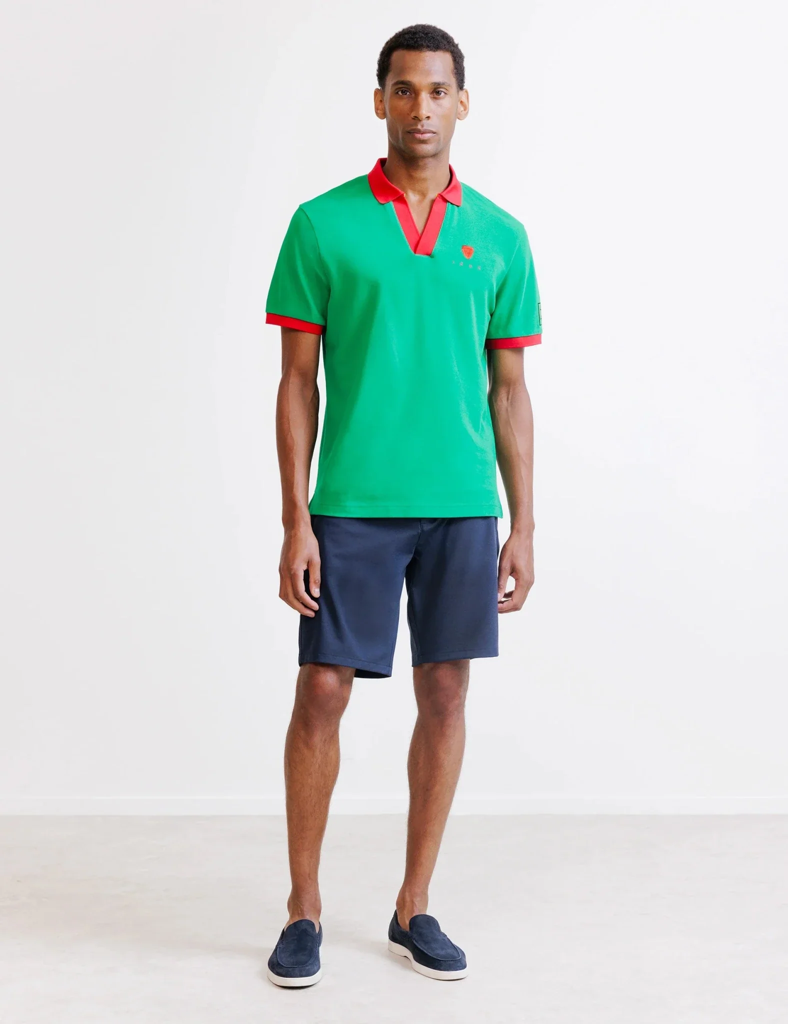 Polo vert piqué - Portugal