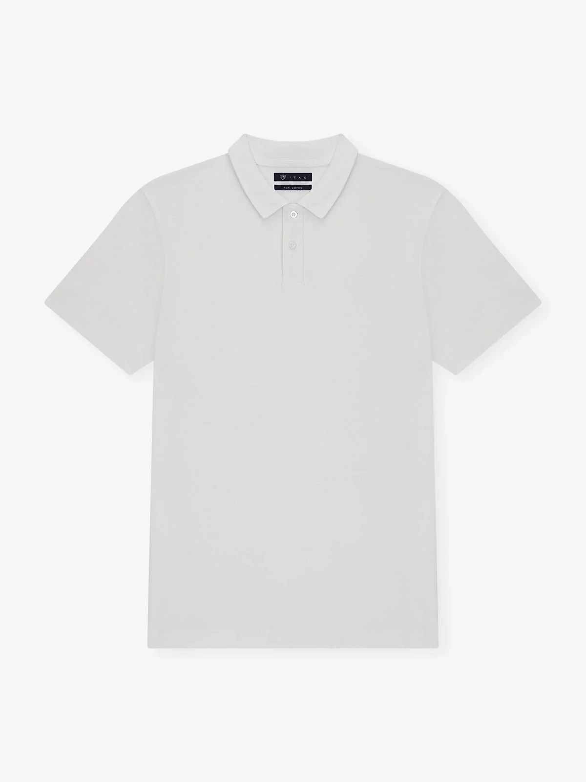 Polo piqué blanc
