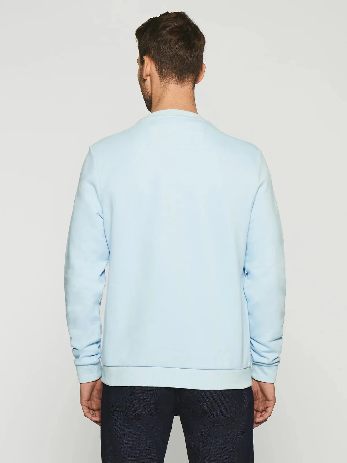 Sweat à broderie ciel SWDURAN - Image 3