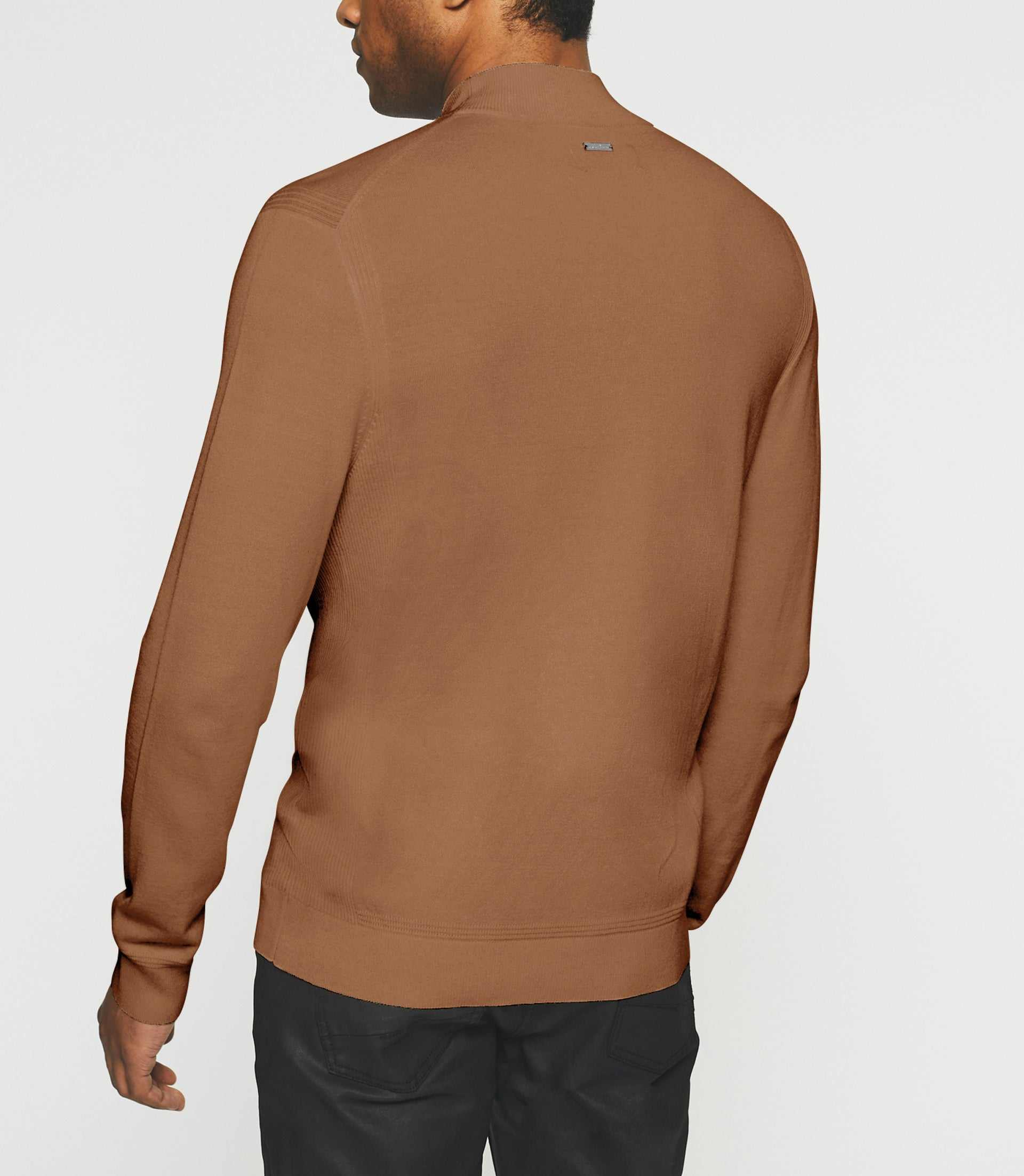 Pull col montant camel BYRON - Image 4