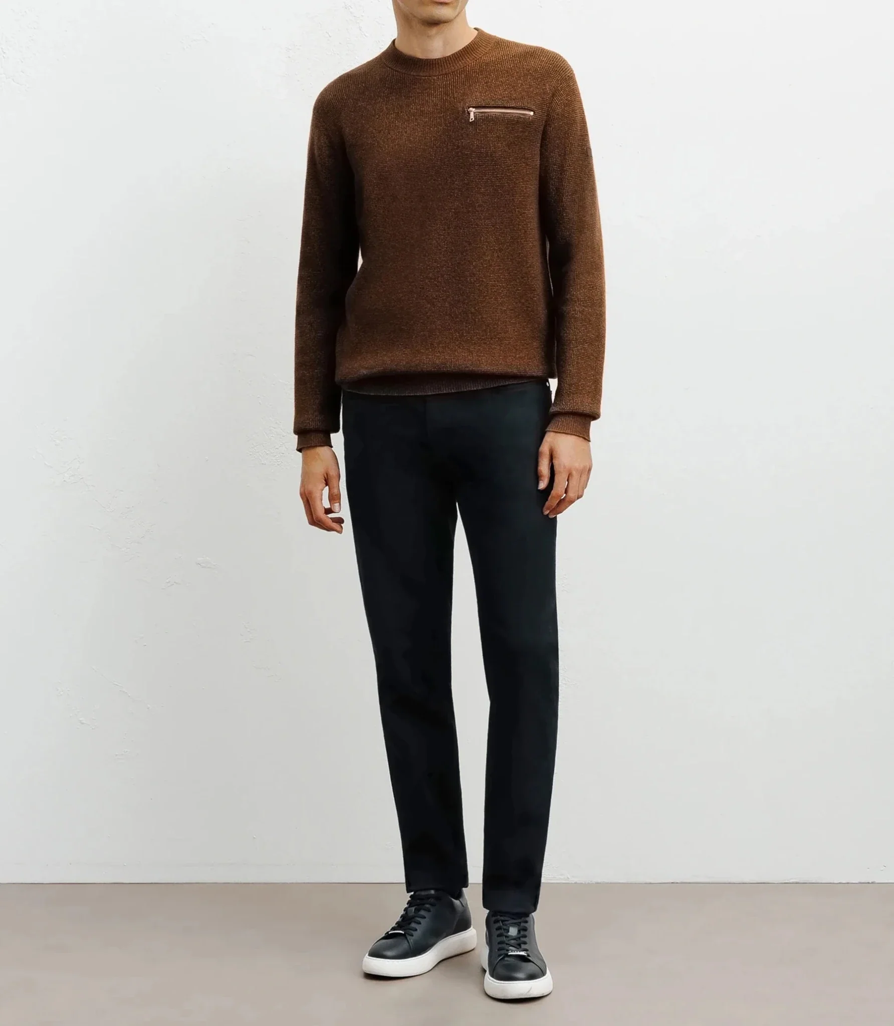 Pull col rond bronze - Image 3