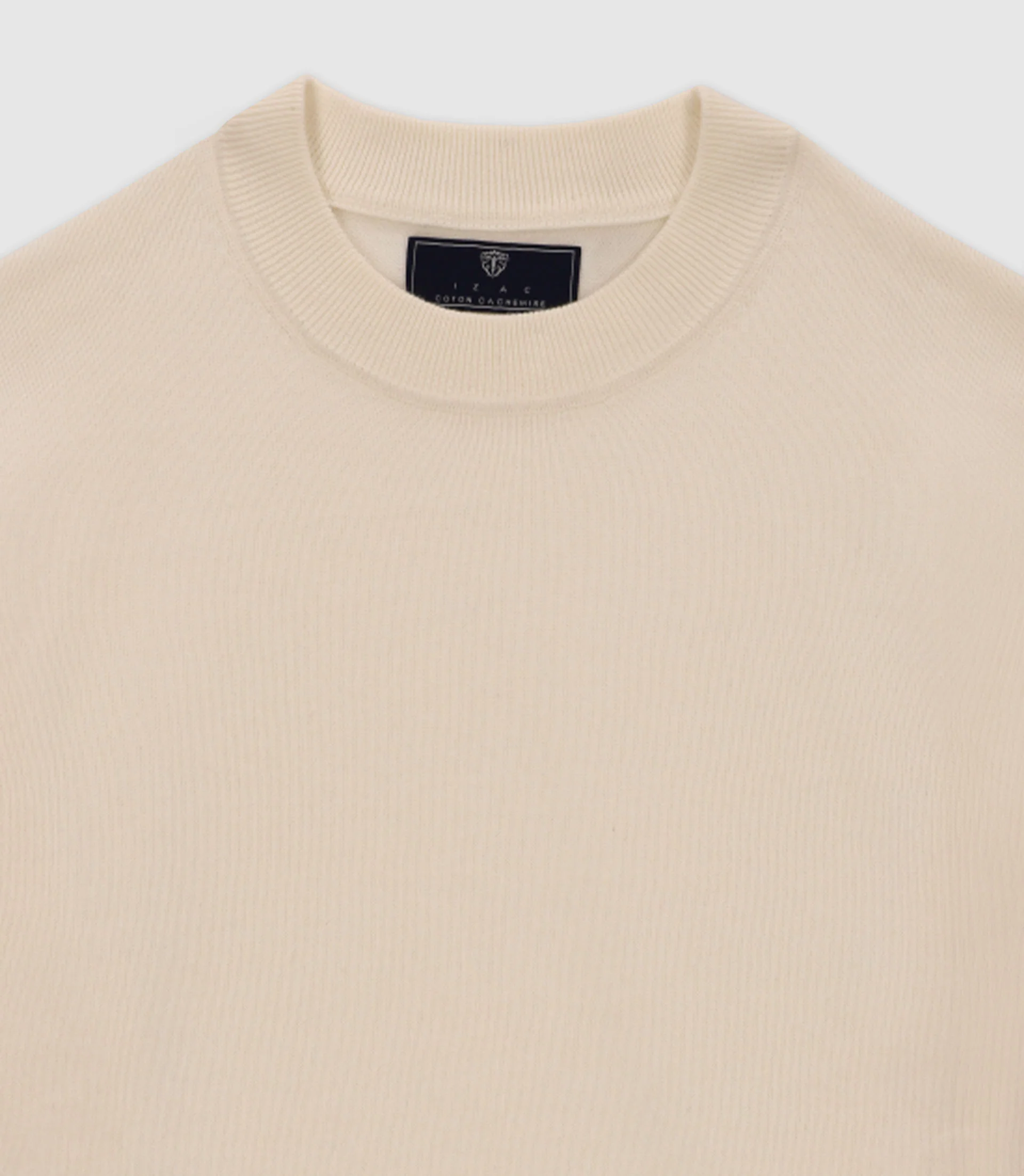 Pull col rond ECRU - Image 2