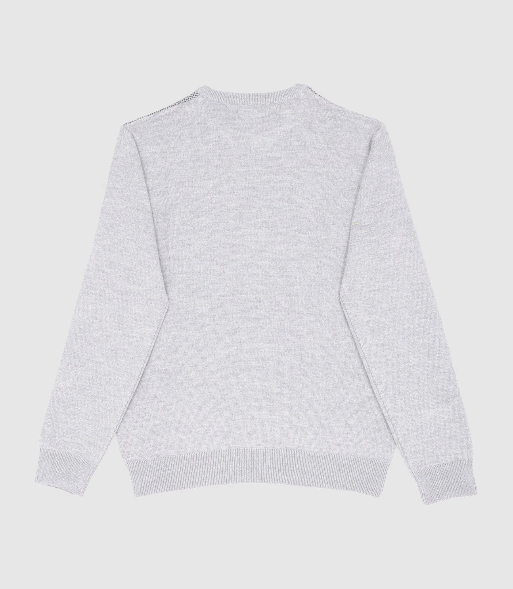 Pull en laine mérinos gris BORIS - Image 3