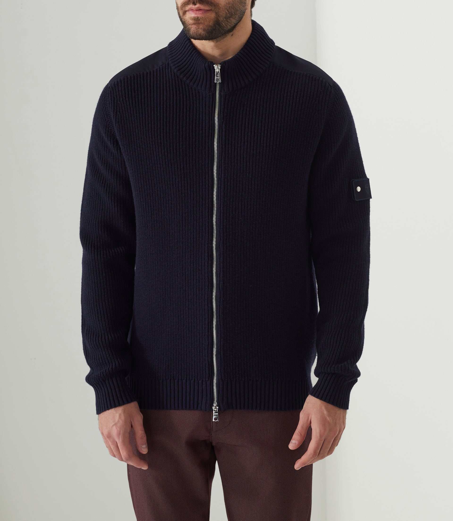 Gilet zippé marine "SWsami" - Image 2