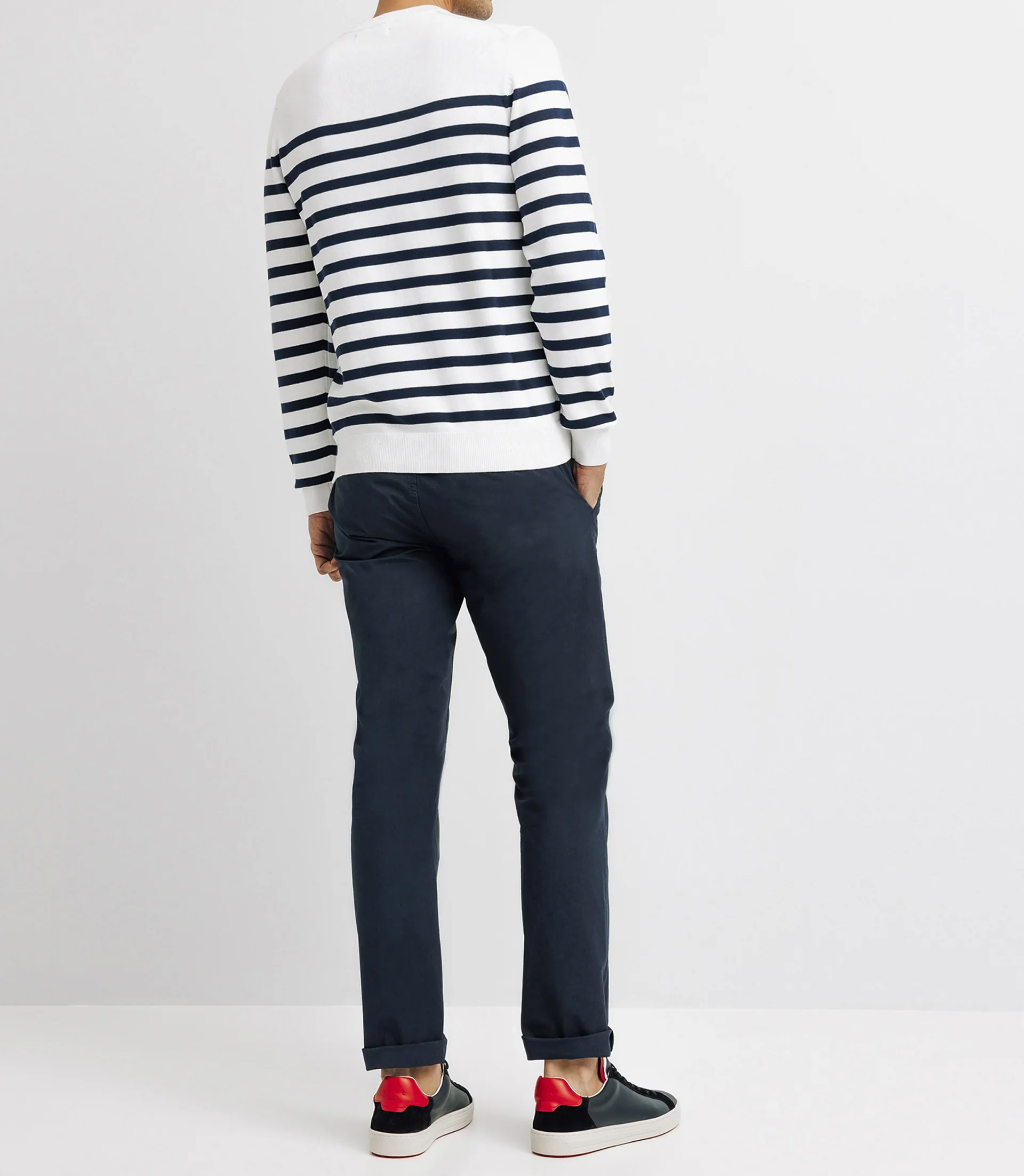 Pull marinière écru - Image 3