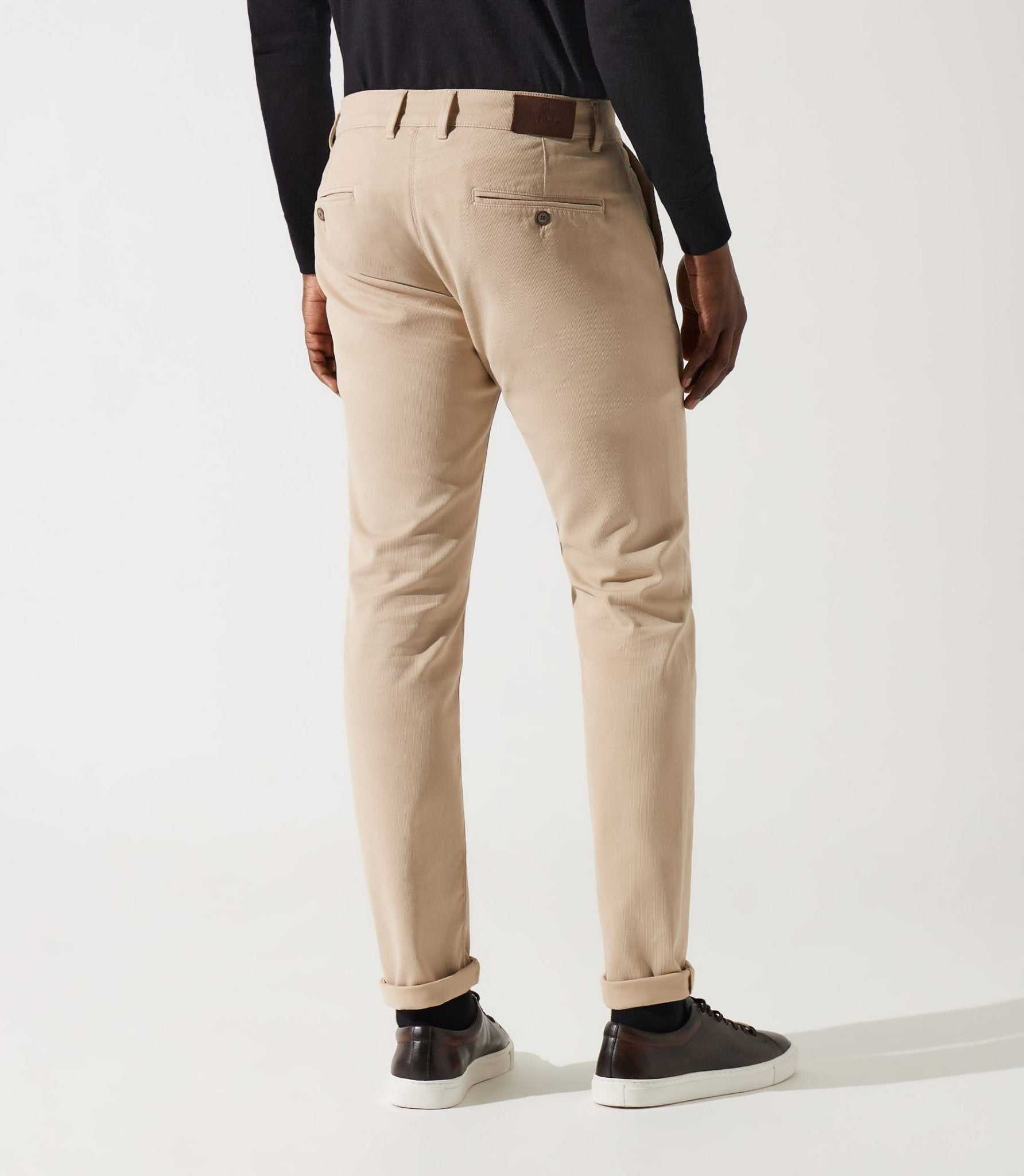 Pantalon chino beige VILERET - Image 3