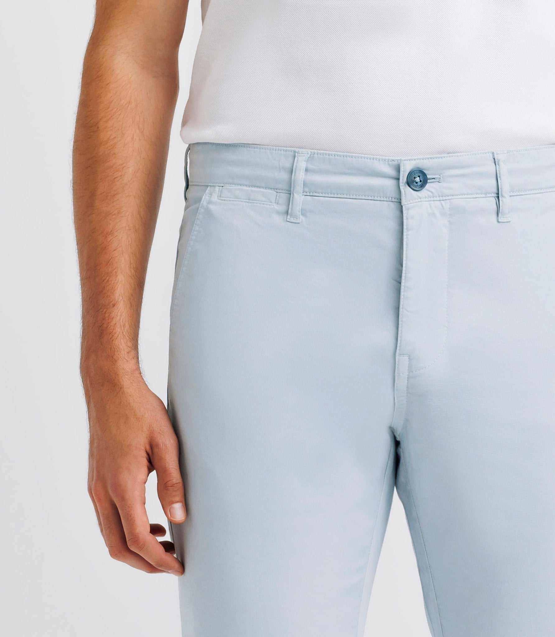 Pantalon casual stretch bleu-ciel - Image 4