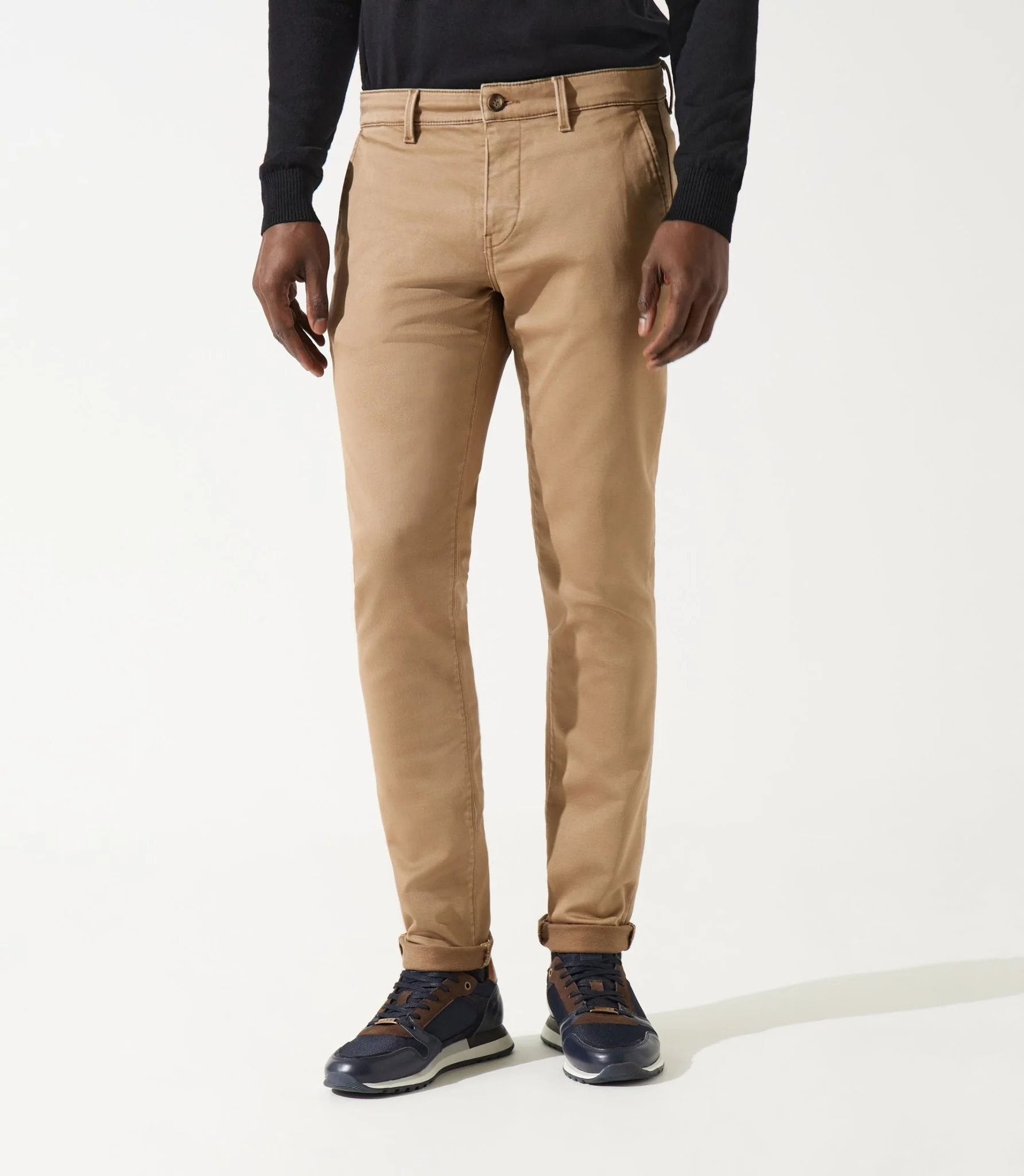 Pantalon chino camel VAILLE