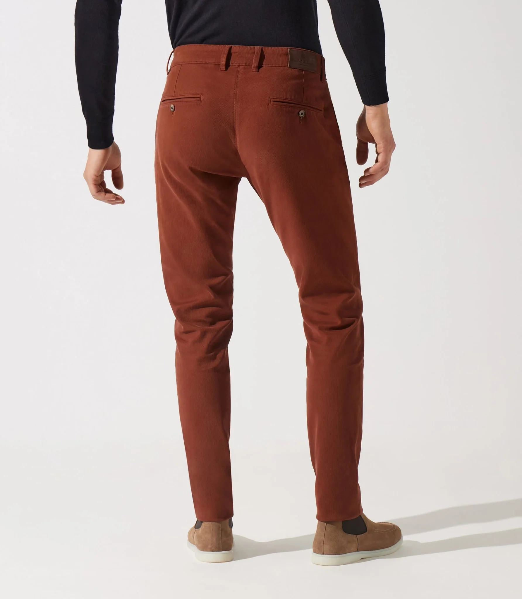 Pantalon chino cannelle - Image 2