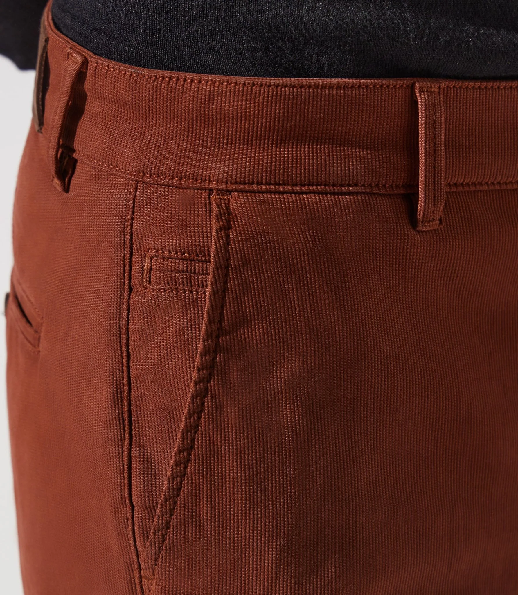 Pantalon chino cannelle - Image 3