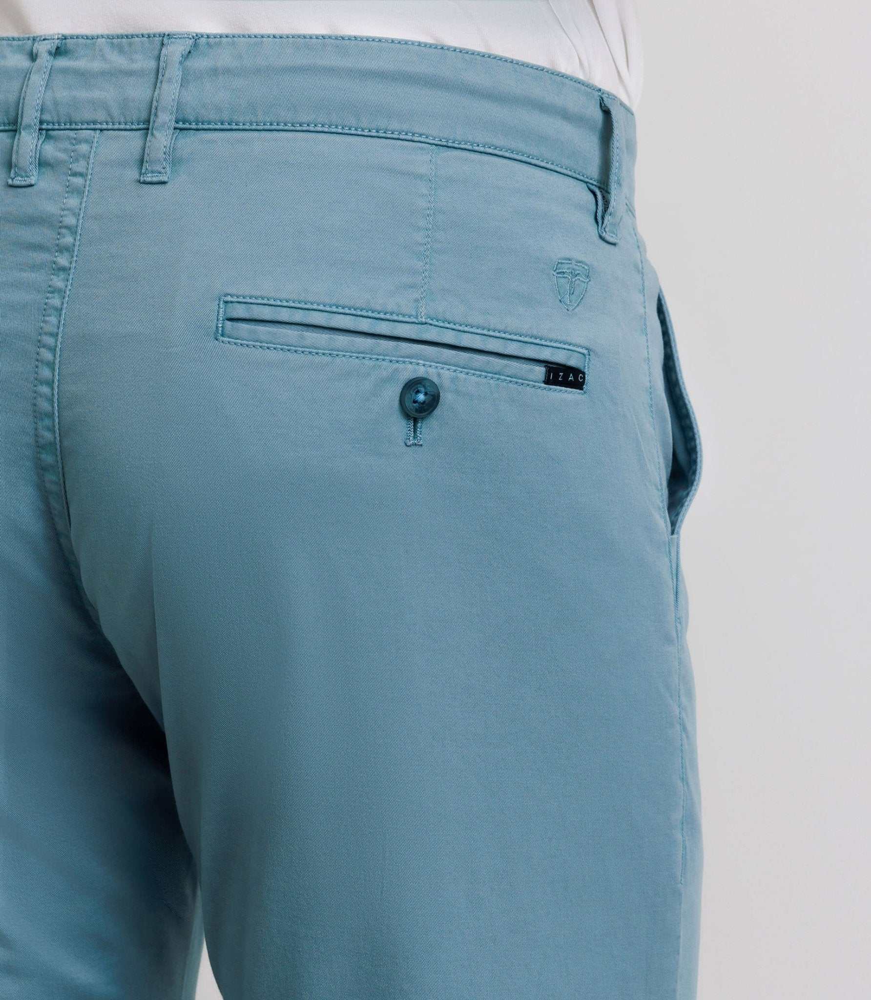Pantalon casual stretch indigo clair - Image 3