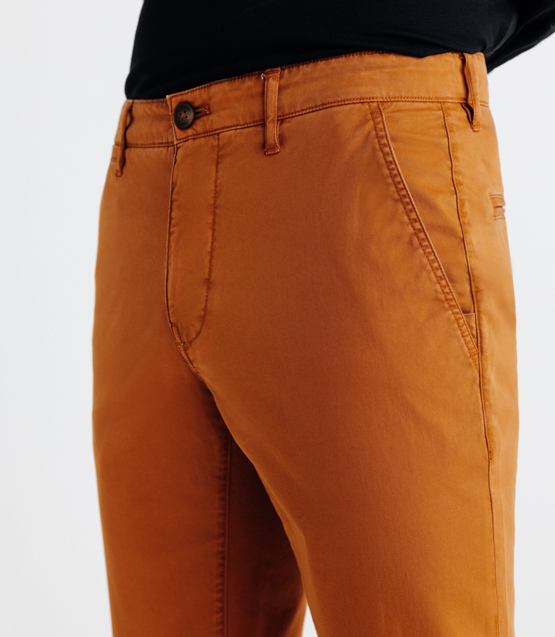 Pantalon chino orange - Image 2