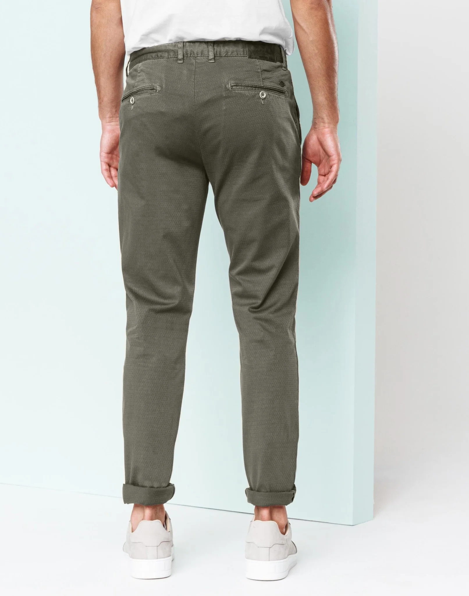Slack fantaisie kaki - Image 2