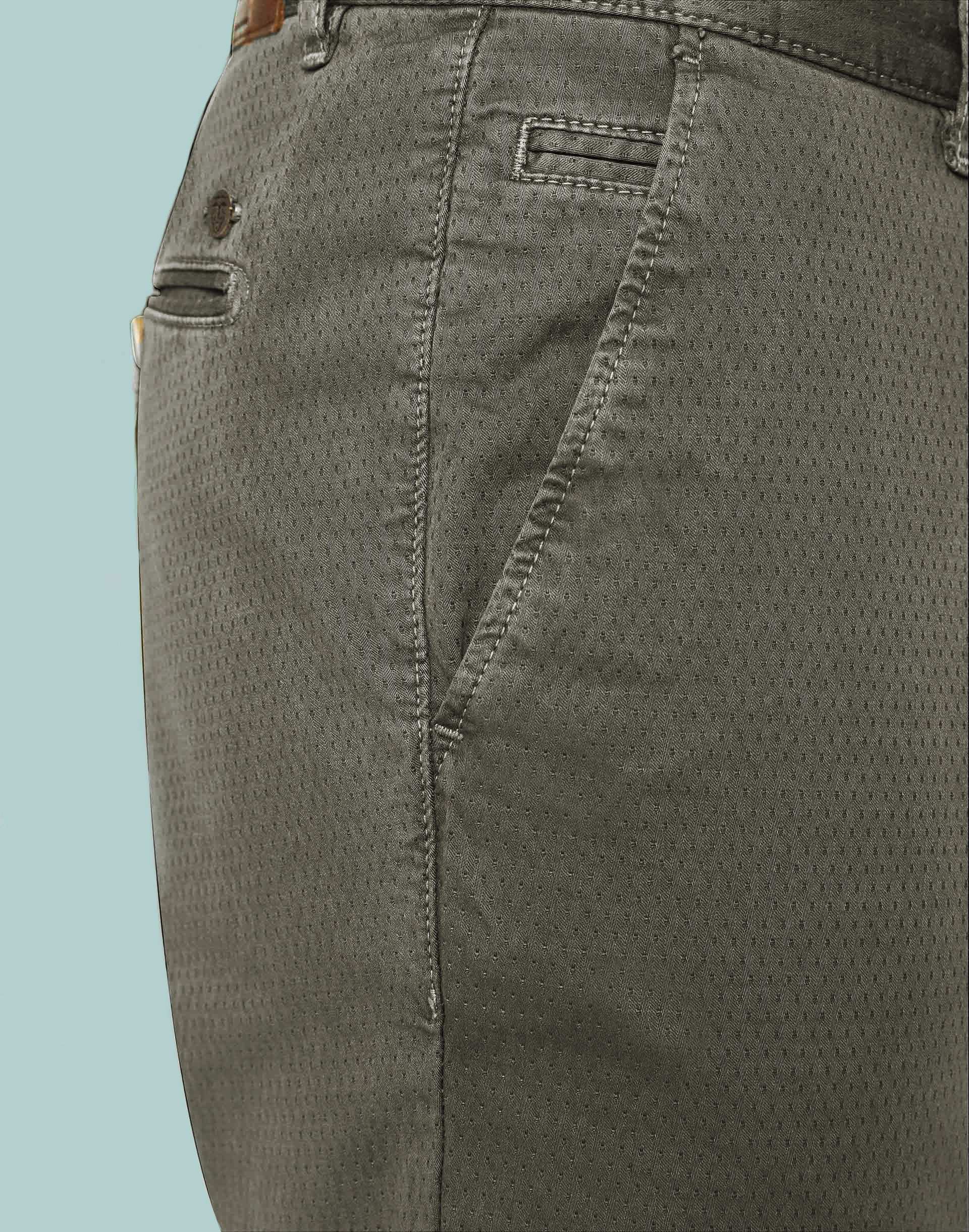 Slack fantaisie kaki - Image 3