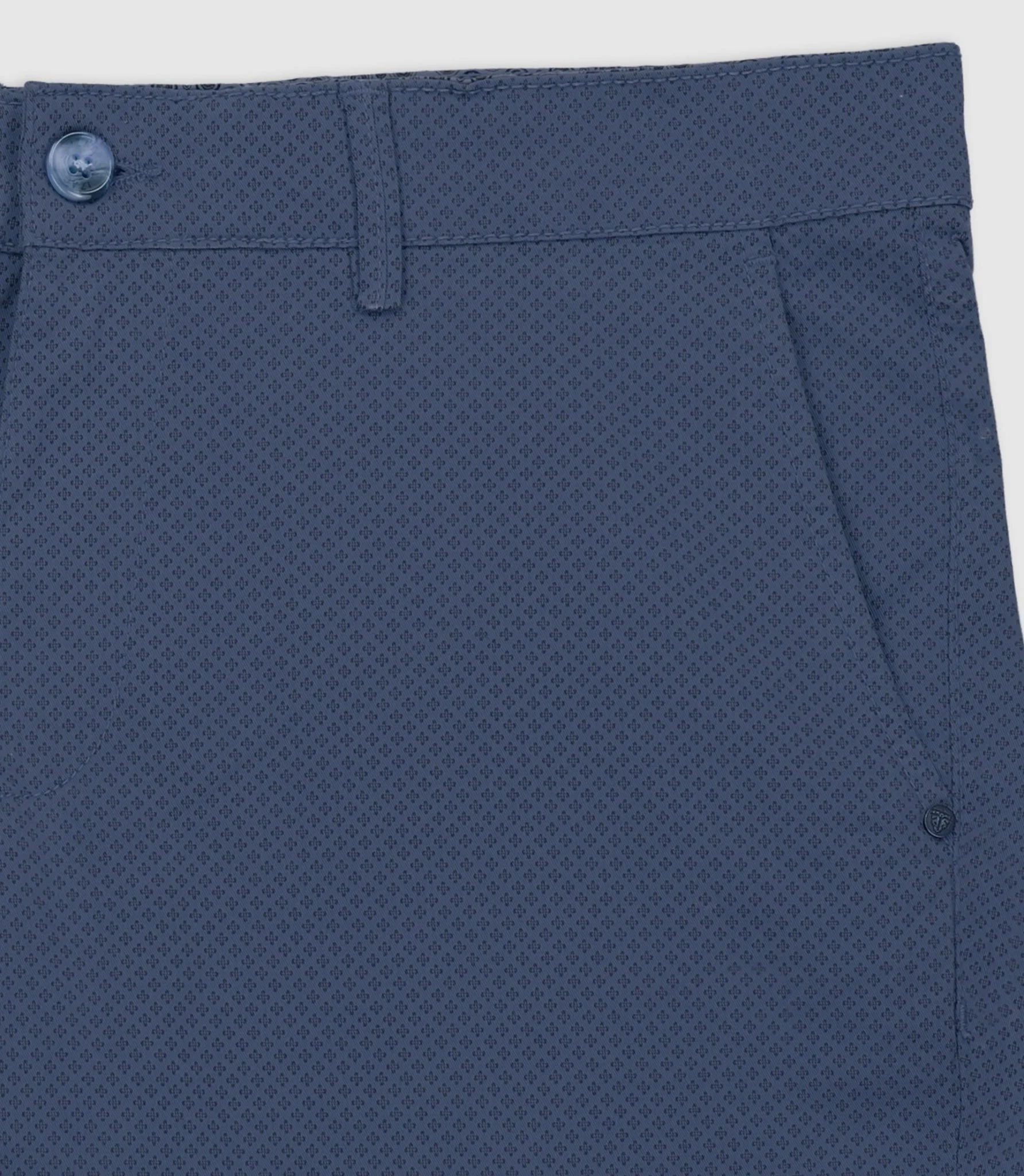 Pantalon slim imprimé marine PERLINEOUT - Image 3