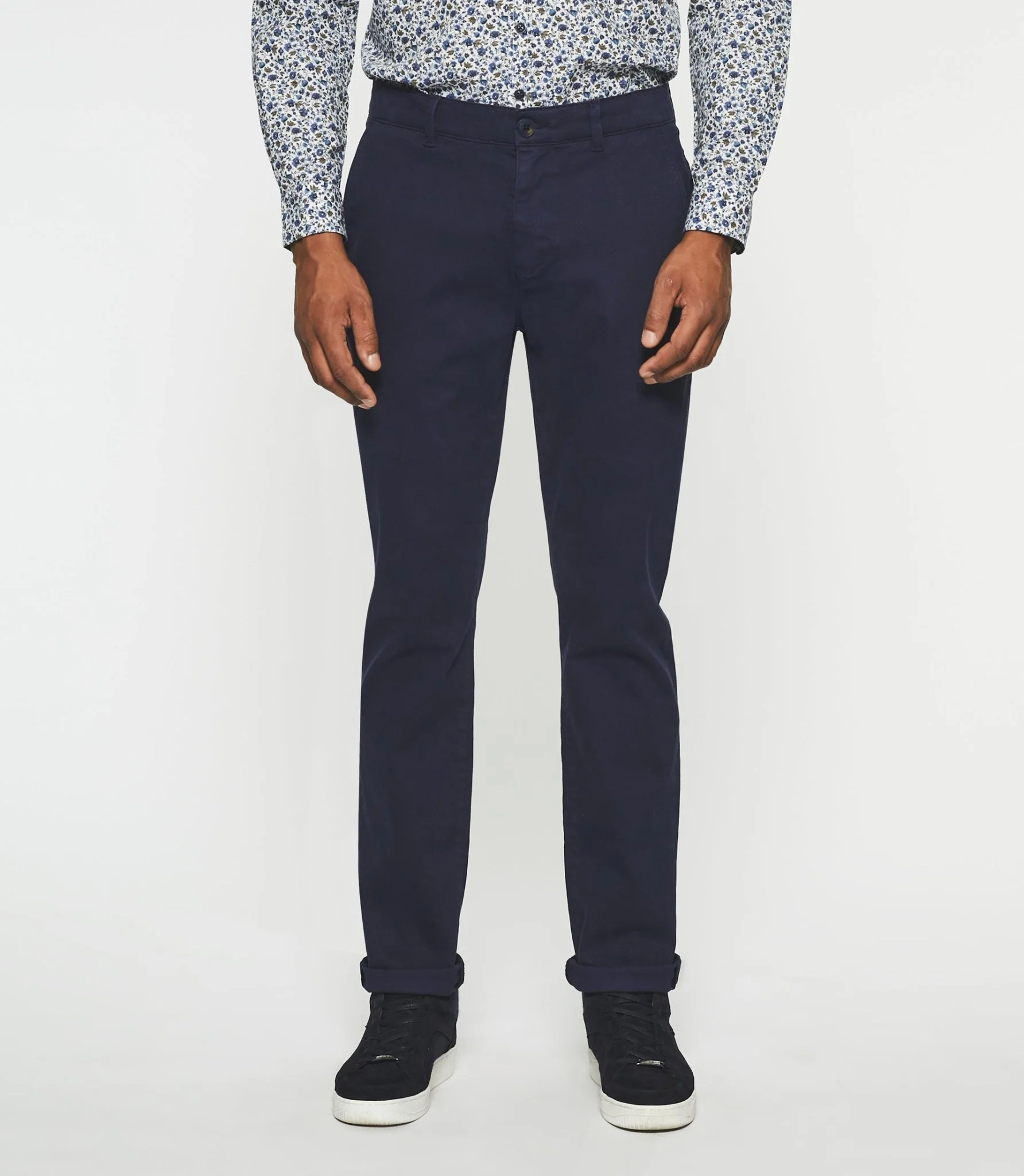 Pantalon slack slim marine VITAMINE