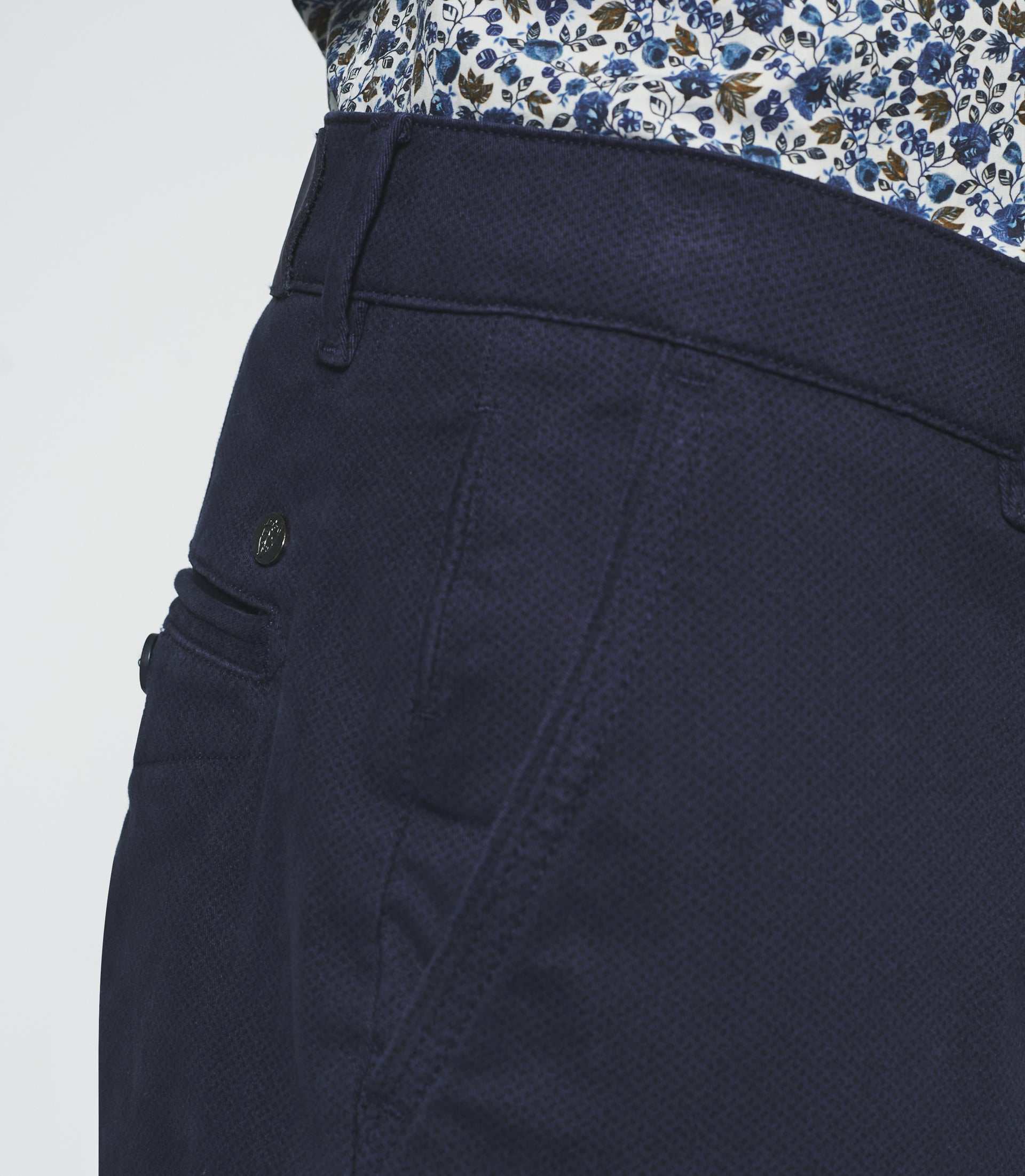 Pantalon slack slim marine VITAMINE - Image 2