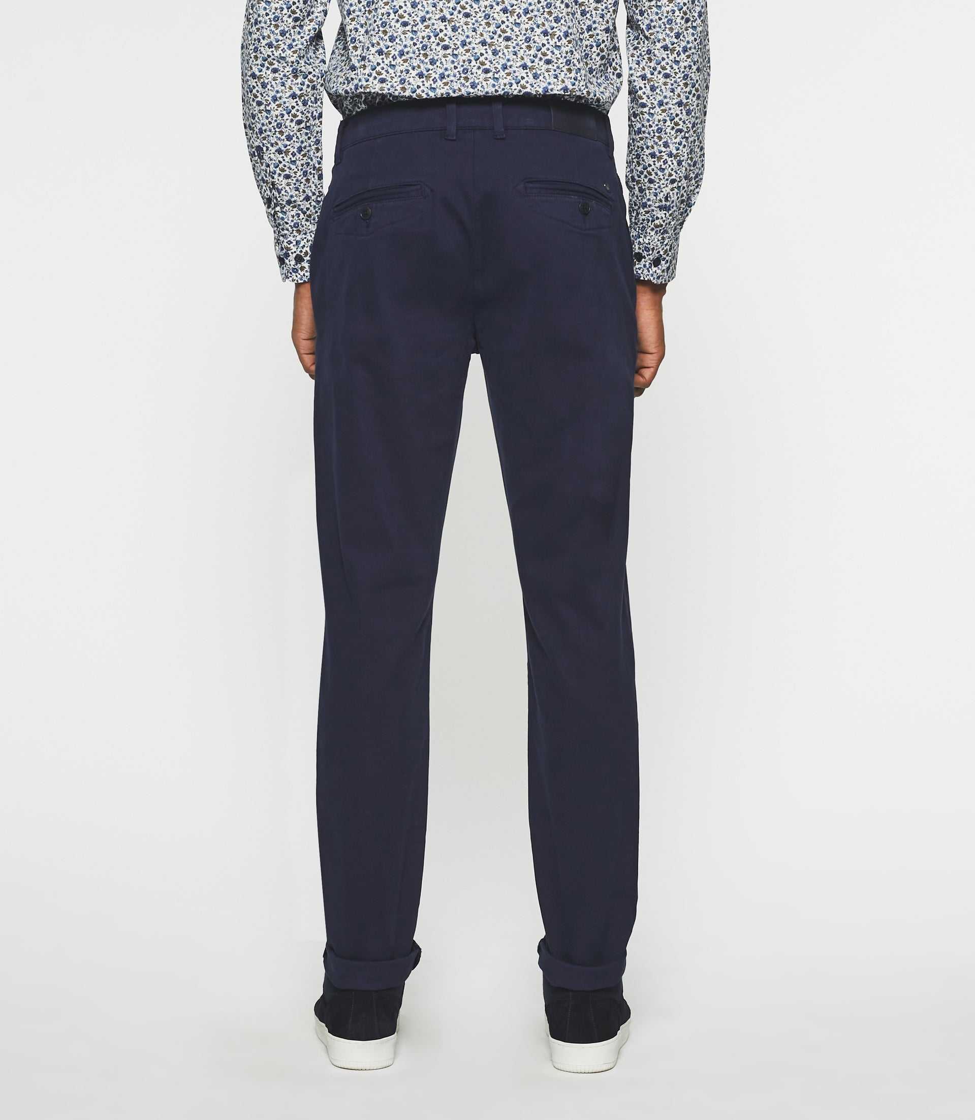 Pantalon slack slim marine VITAMINE - Image 4