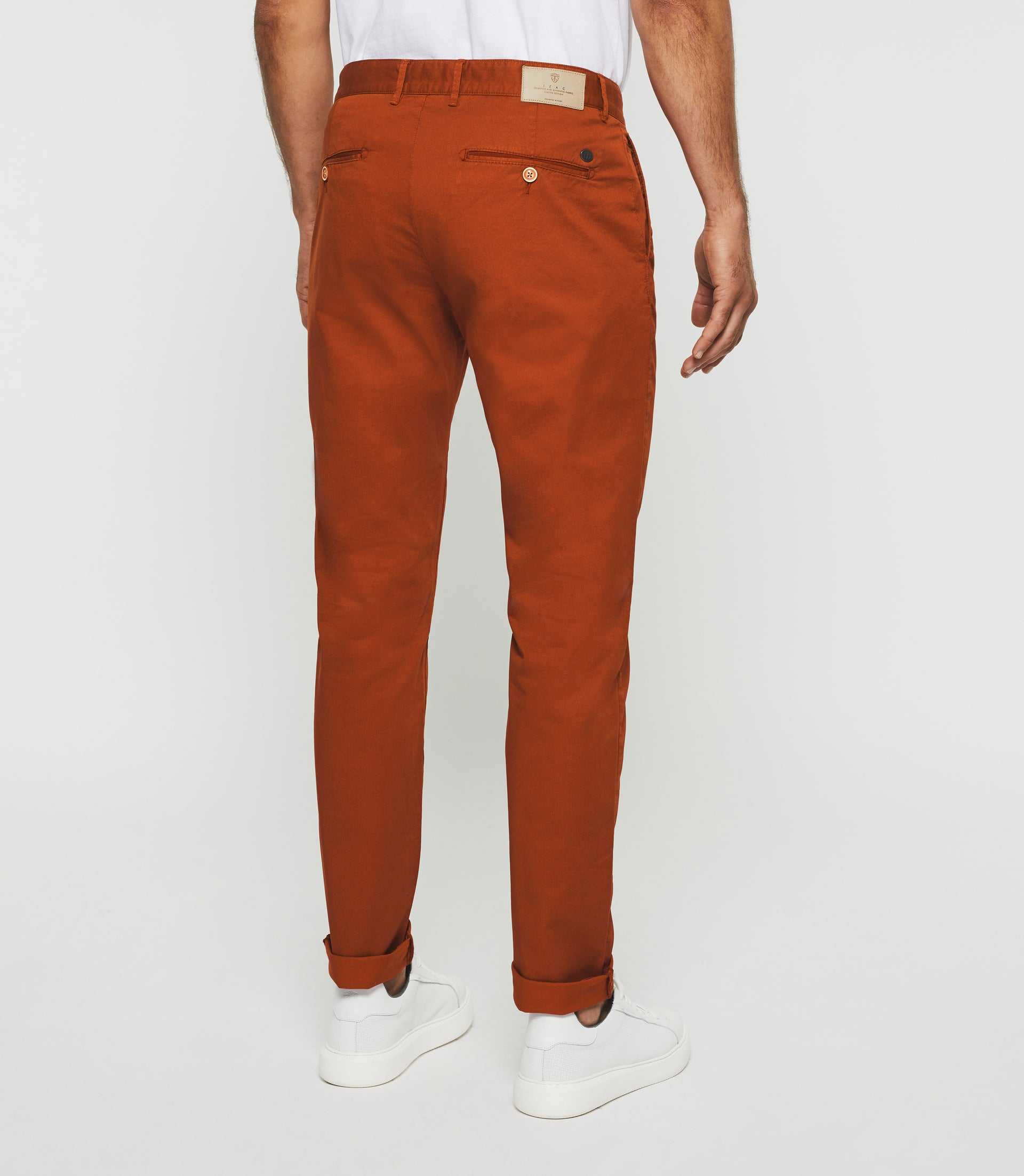 Pantalon casual orange "Perline" - Image 2