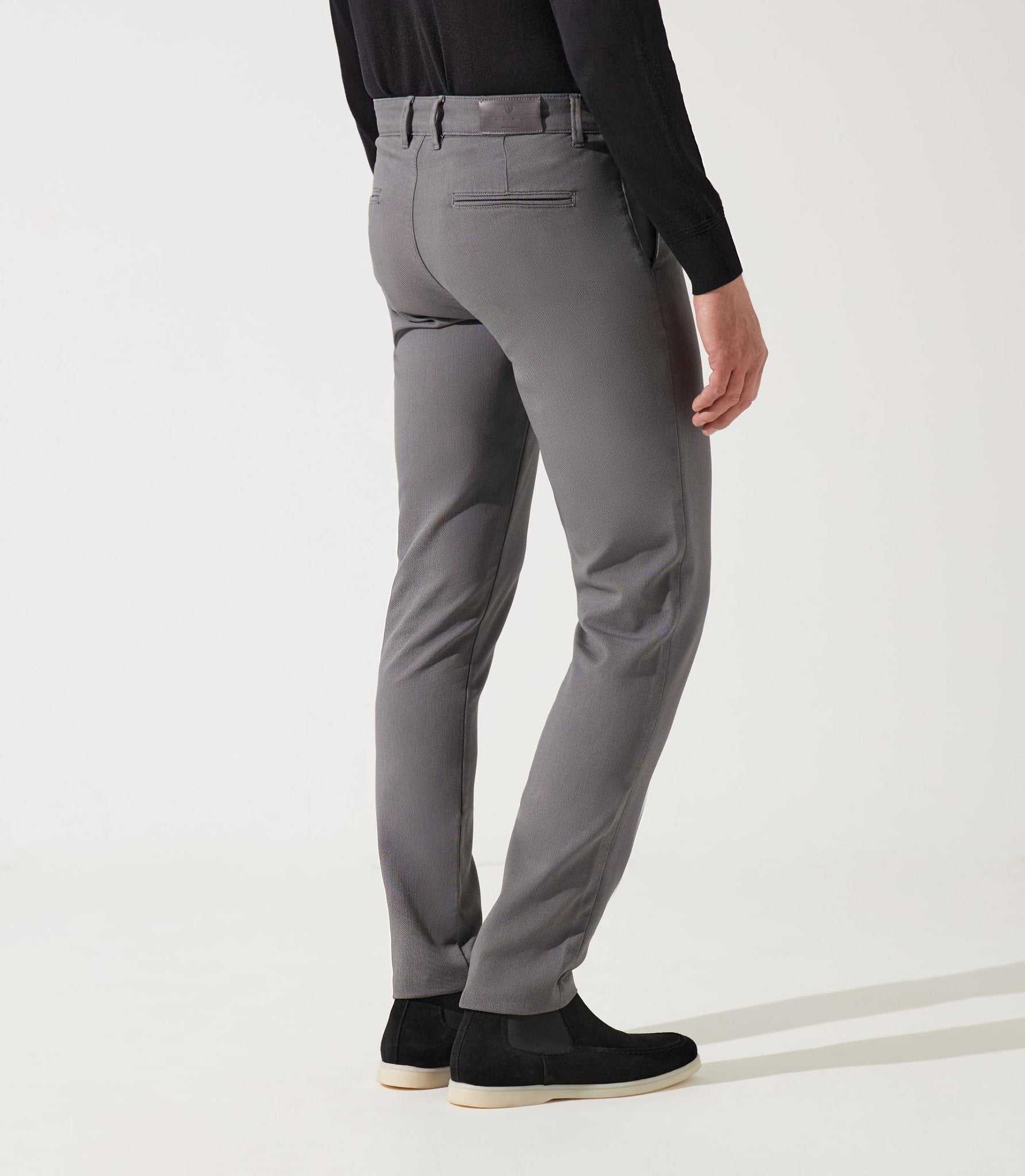 Pantalon chino armuré anthracite VARFAIT - Image 3