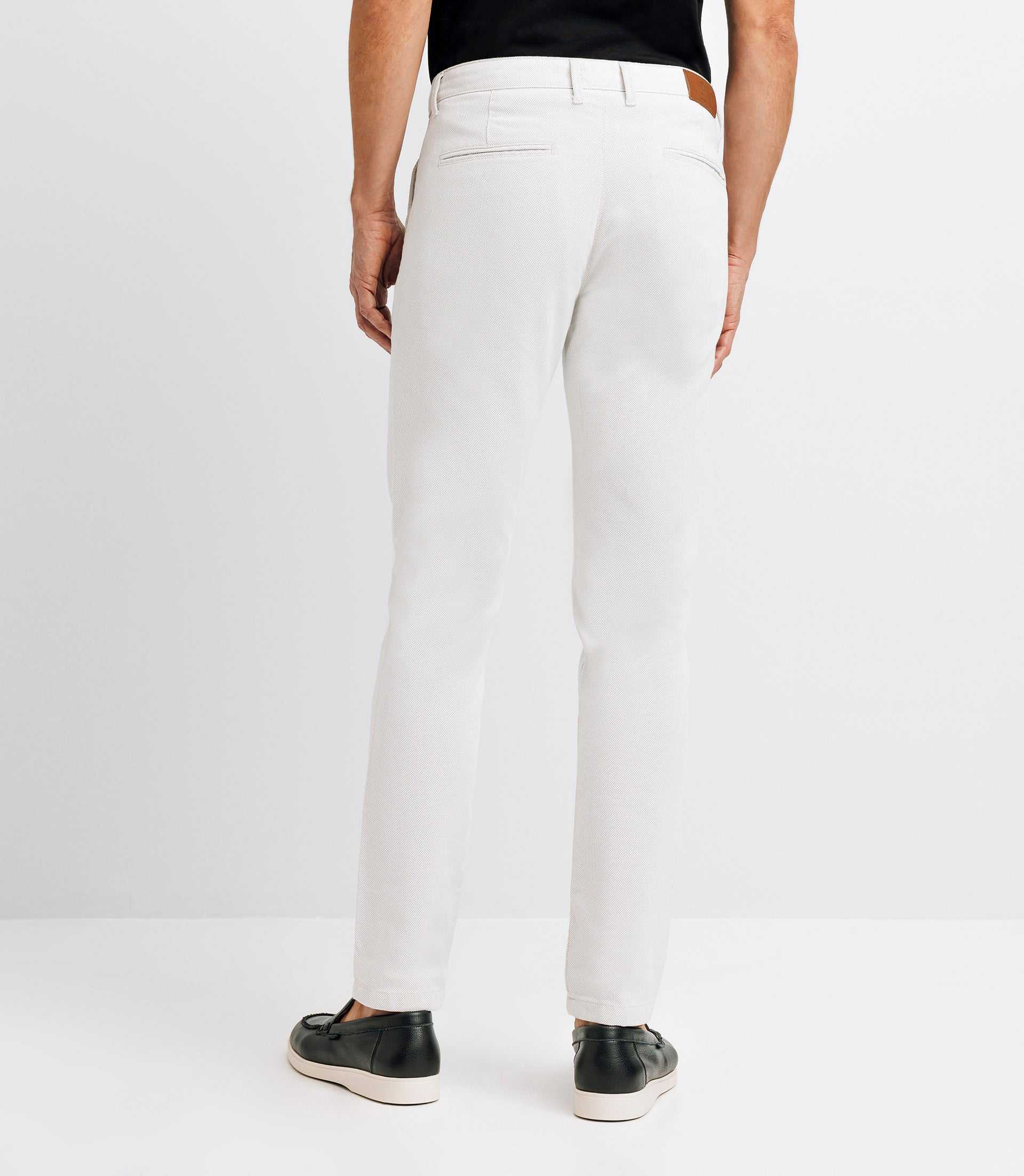Pantalon casual beige clair - Image 4