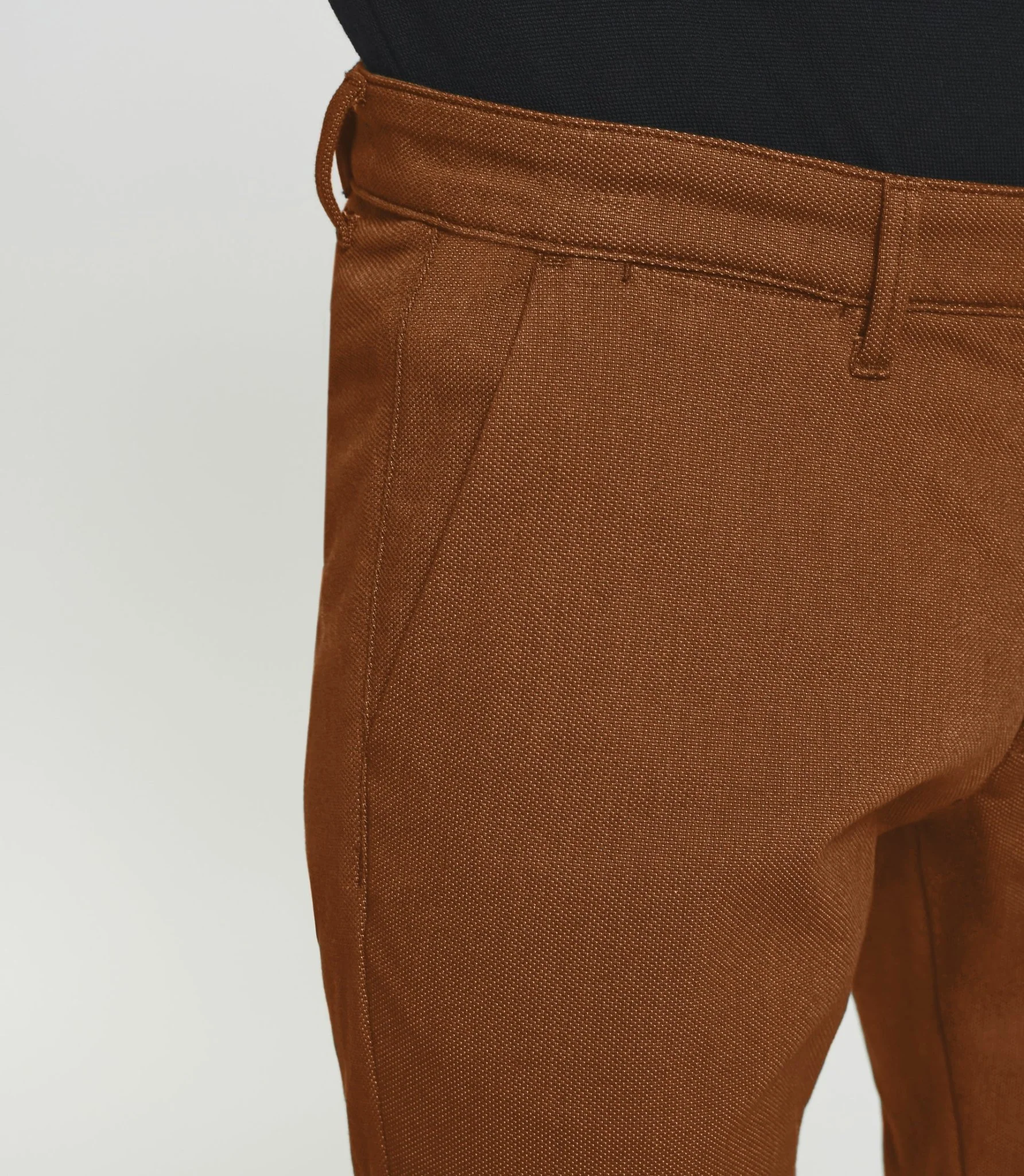 Pantalon slack urbain camel VEREBI - Image 3