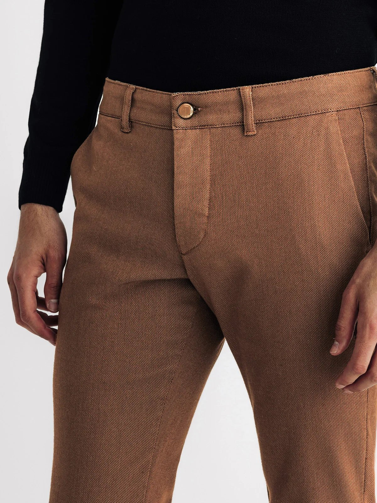 Pantalon armuré camel - Image 2