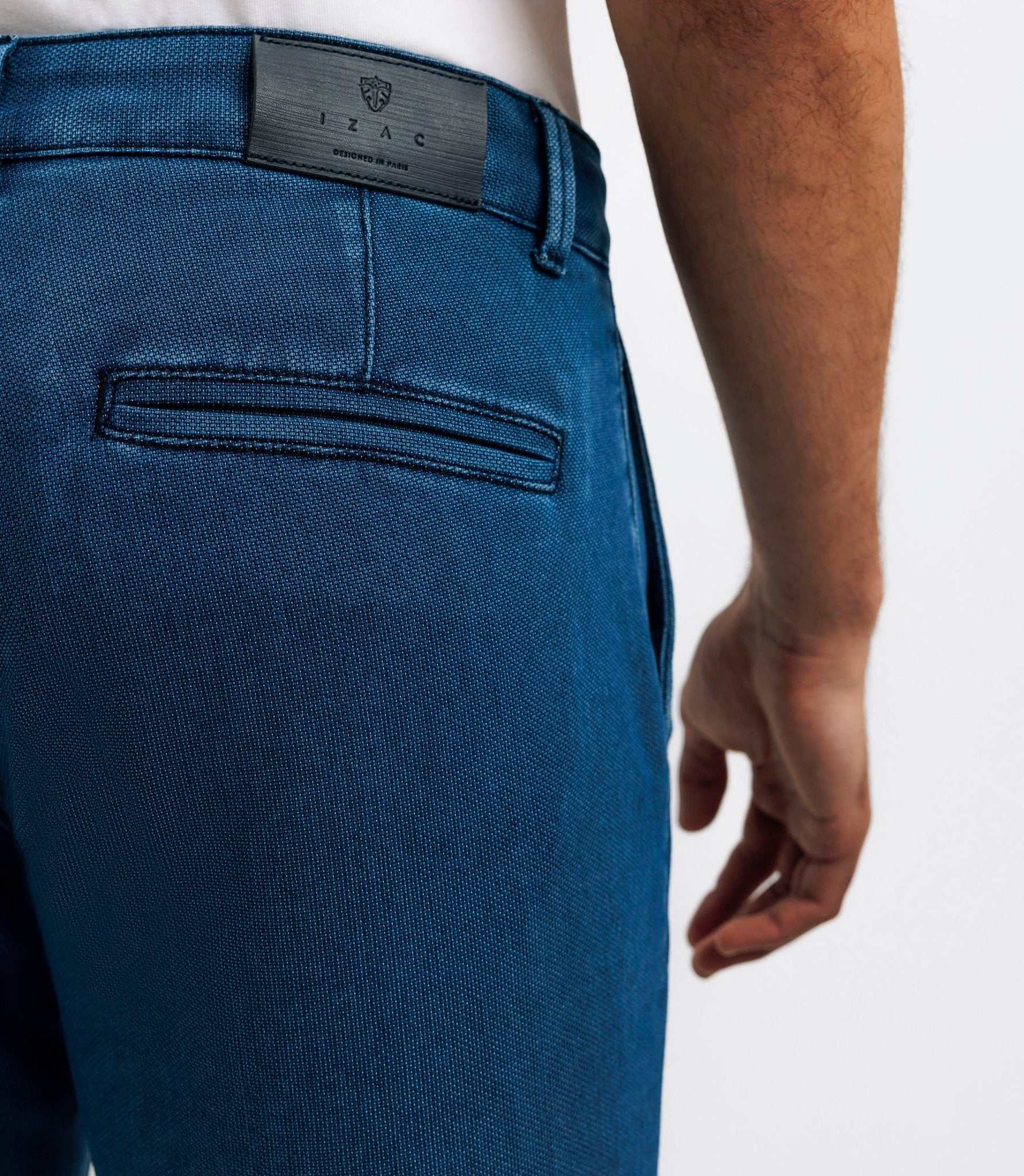 Pantalon armuré indigo - Image 3
