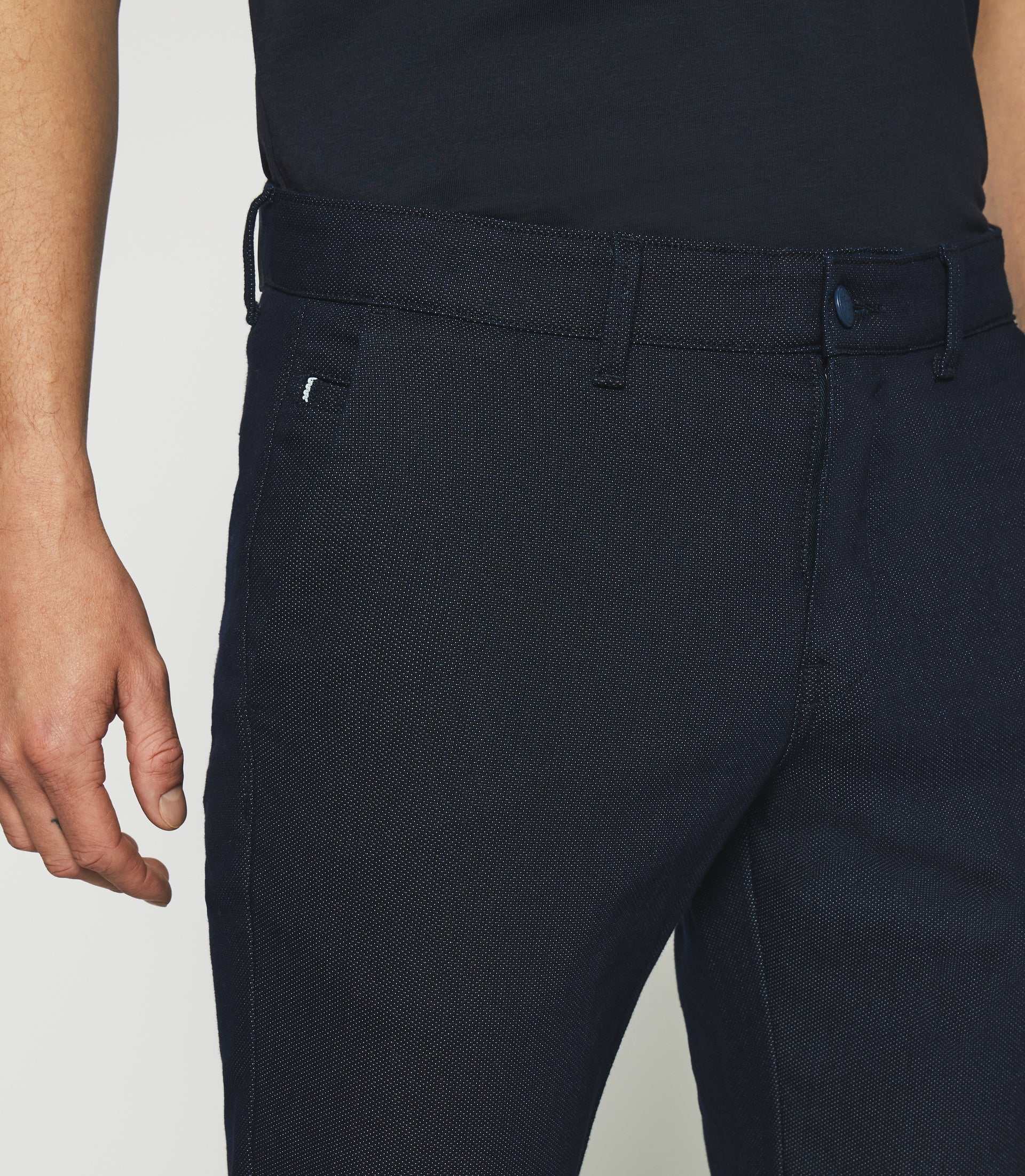 Pantalon slack marine PERREBI - Image 3