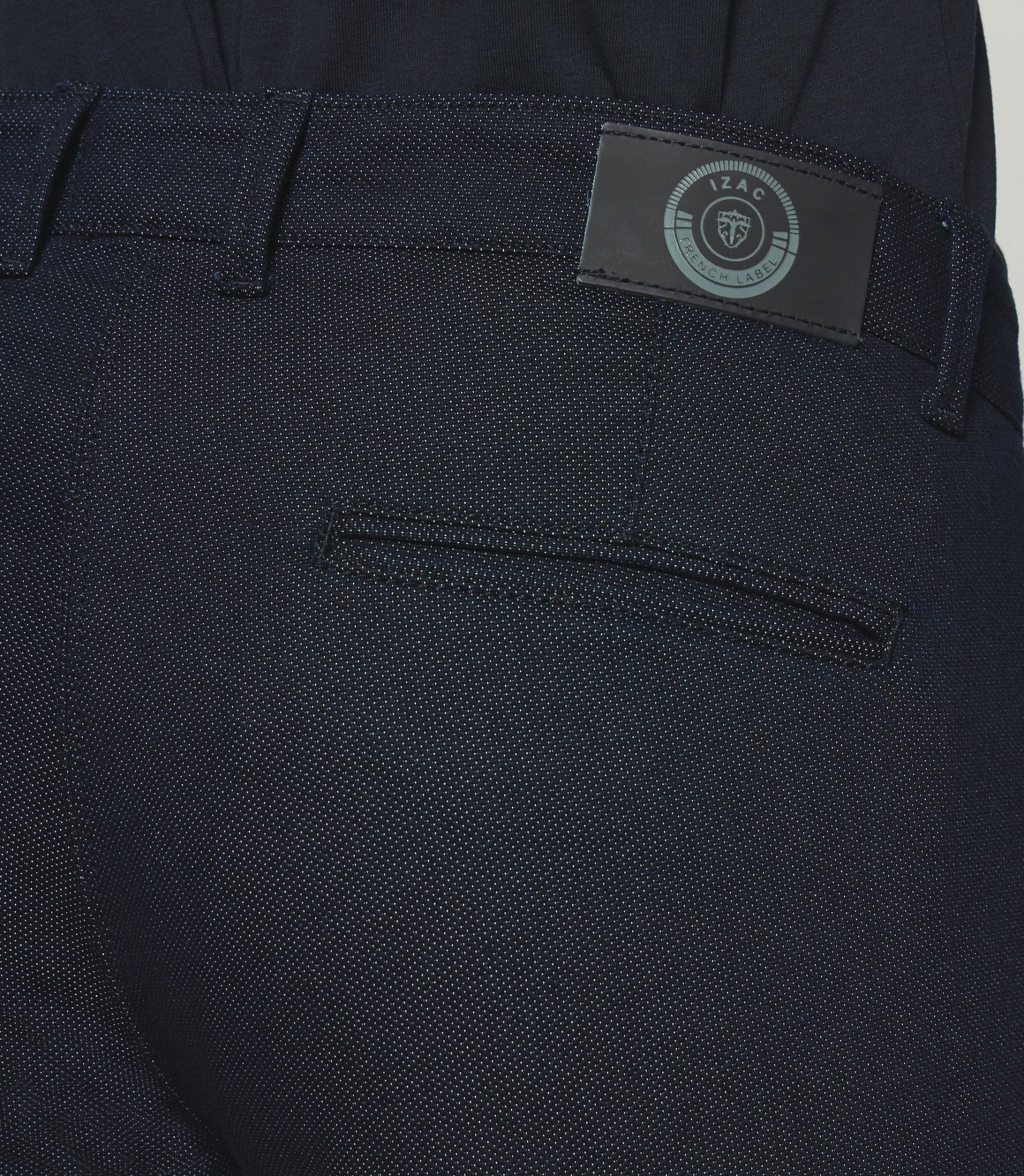 Pantalon slack marine PERREBIBT - Image 3