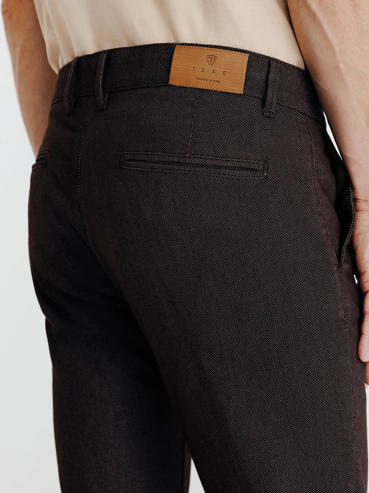 Pantalon armuré marron - Image 3