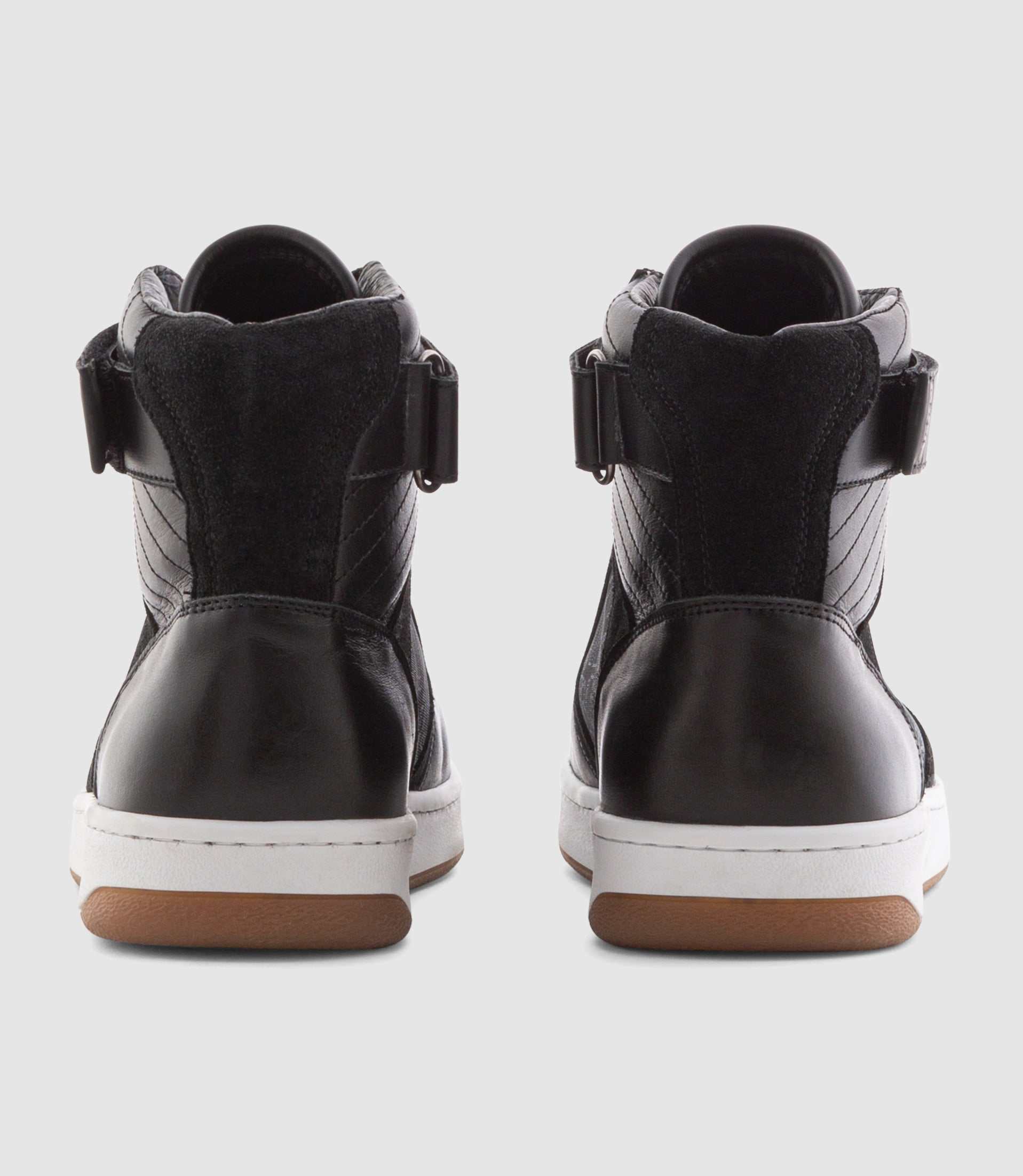 Sneakers en cuir noir "Clement" - Image 3