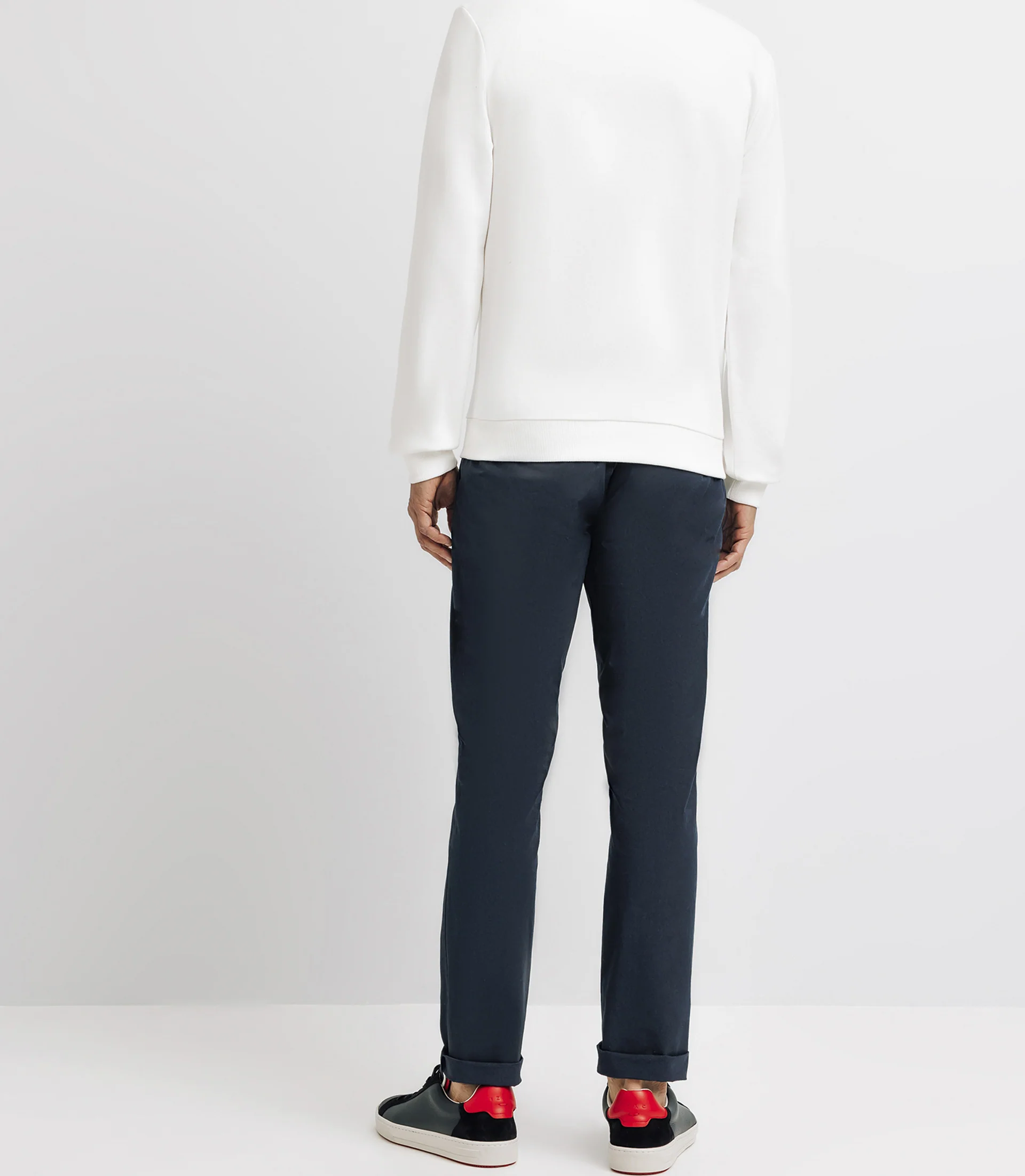 Pull sweat avec patch écru - Image 3