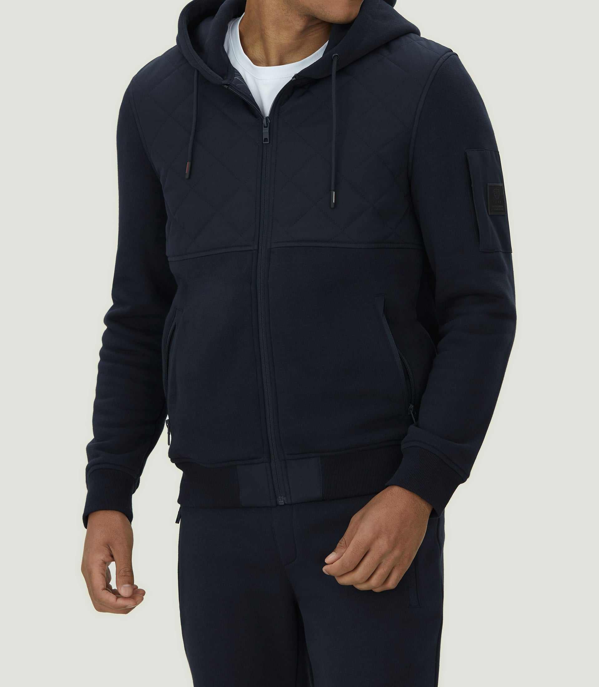 Sweat à capuche marine "SWlisio" - Image 2