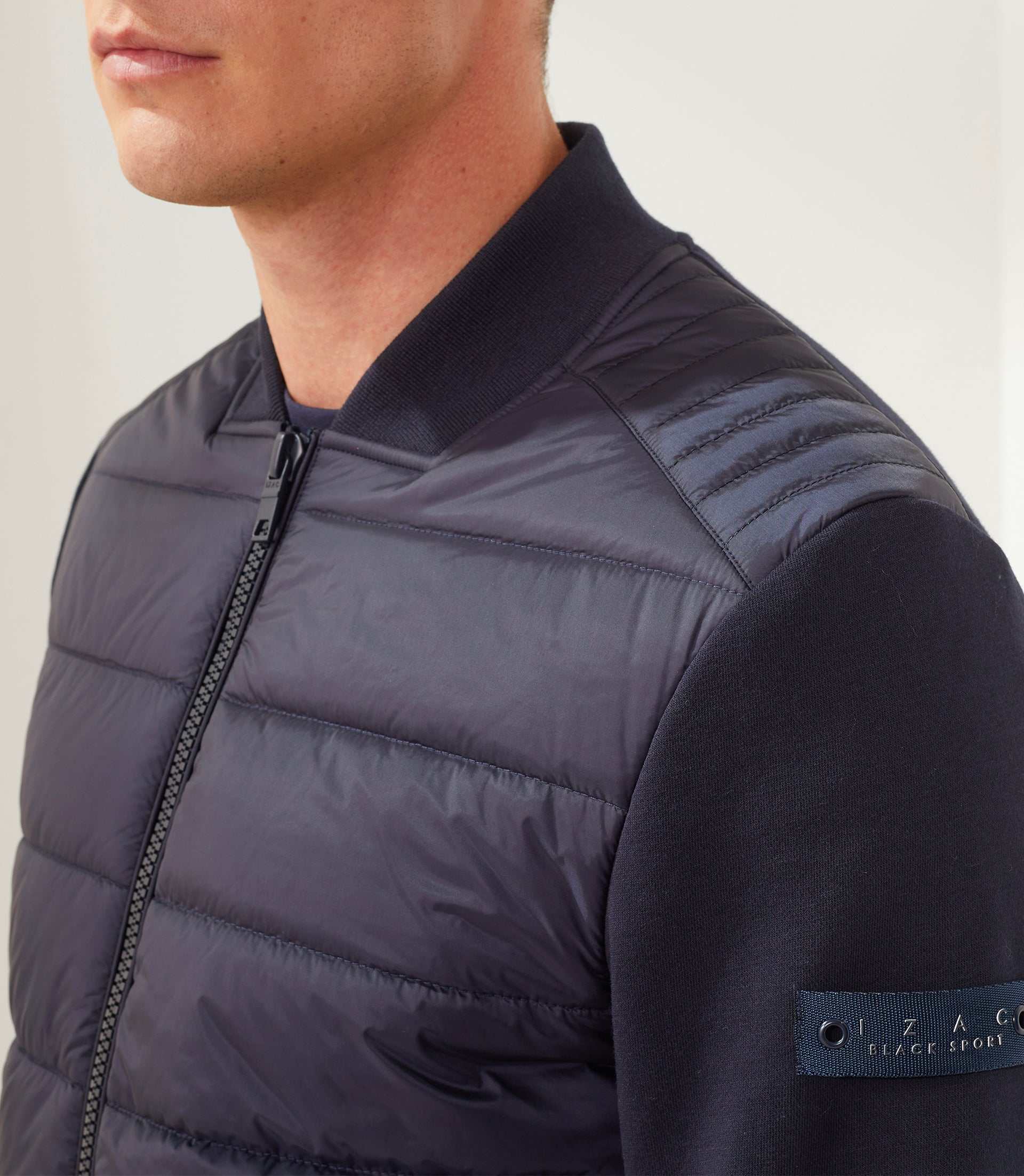 Sweat zippé marine "Swfantin" - Image 3