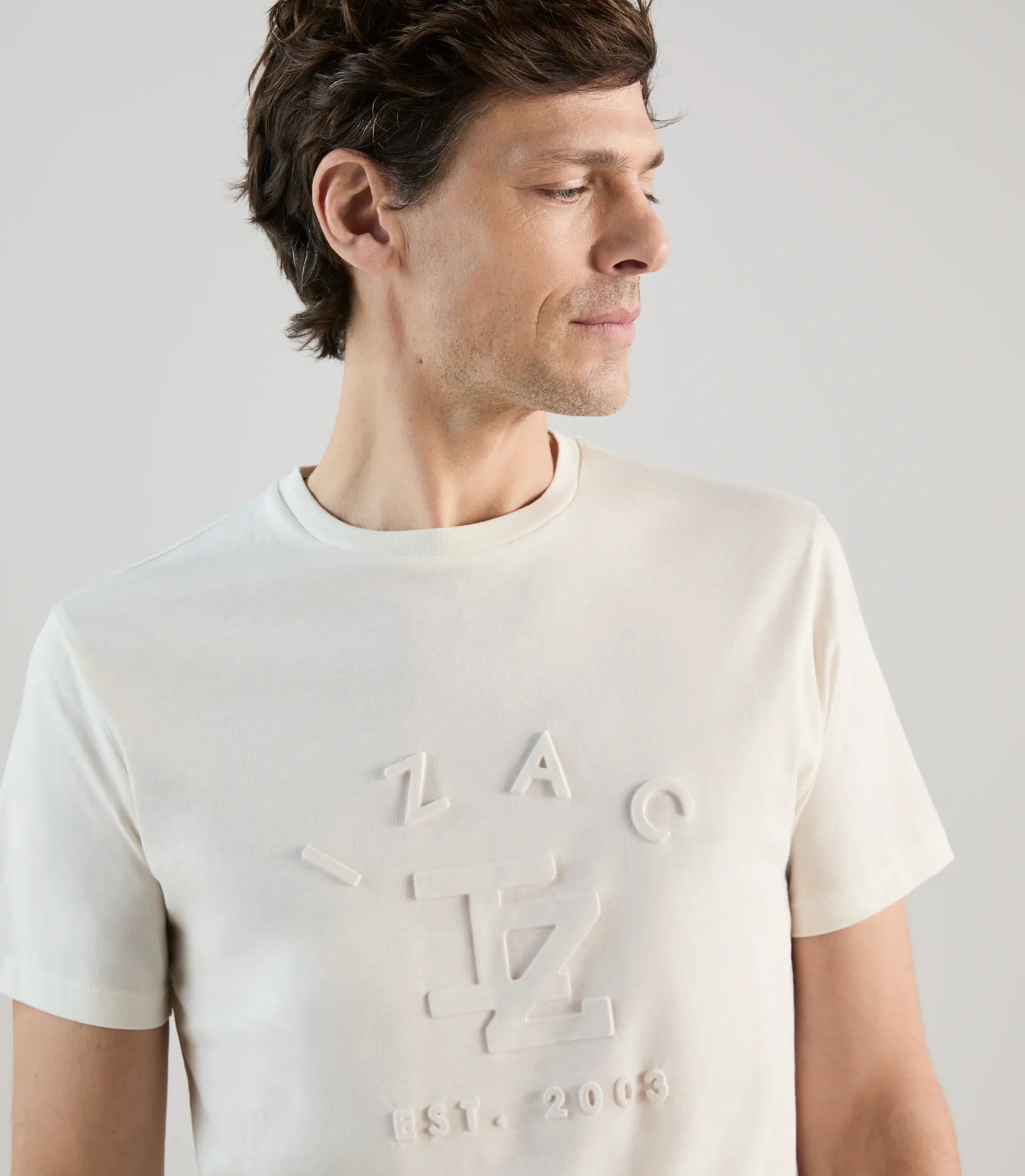 T-shirt à manches courtes écru - Image 2